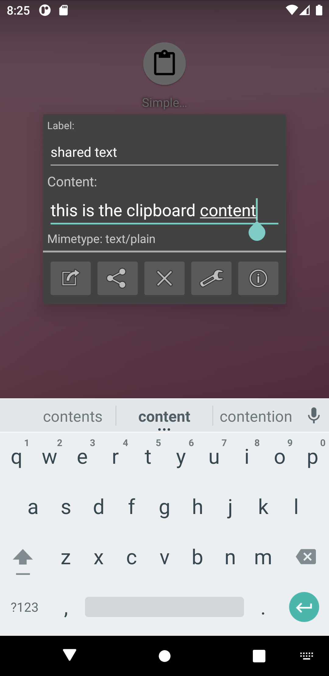 Simple Clipboard Editor screenshot 5