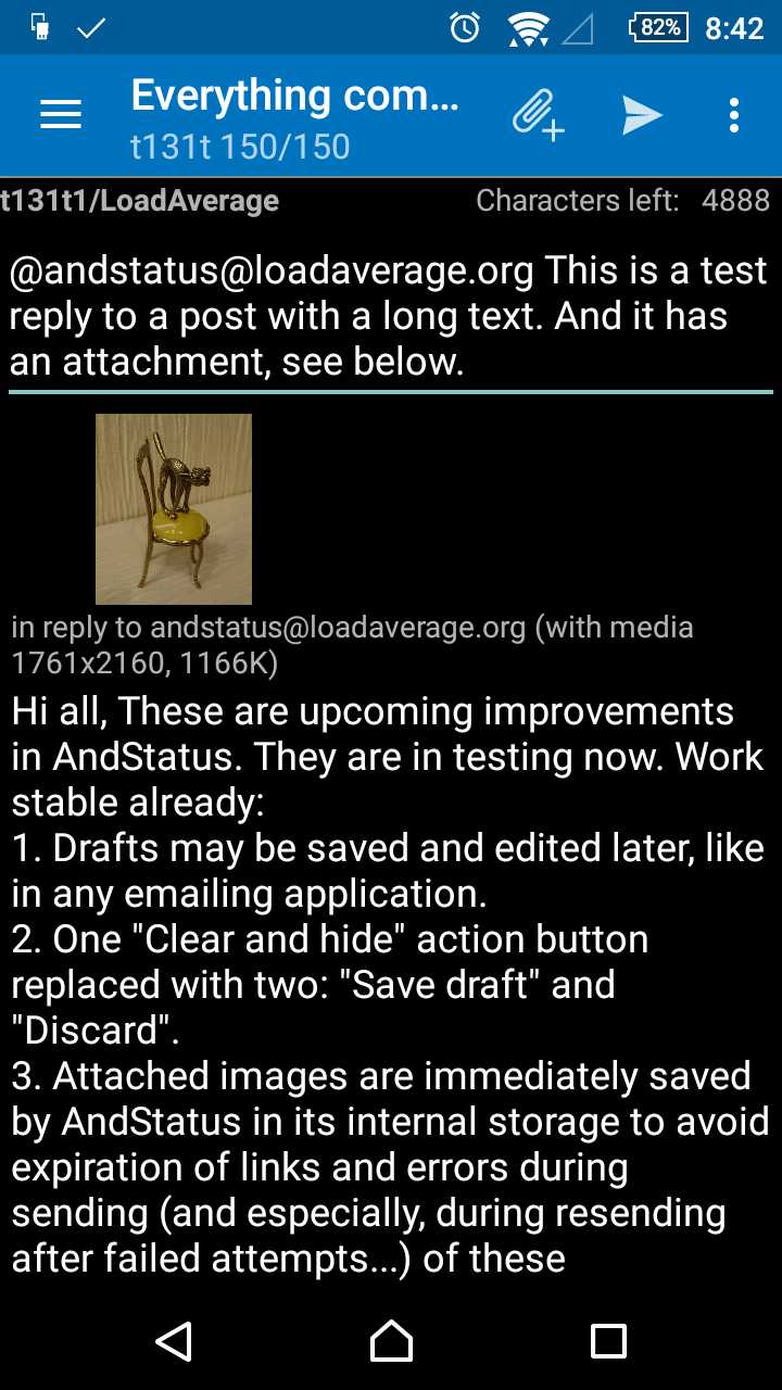 AndStatus screenshot 6