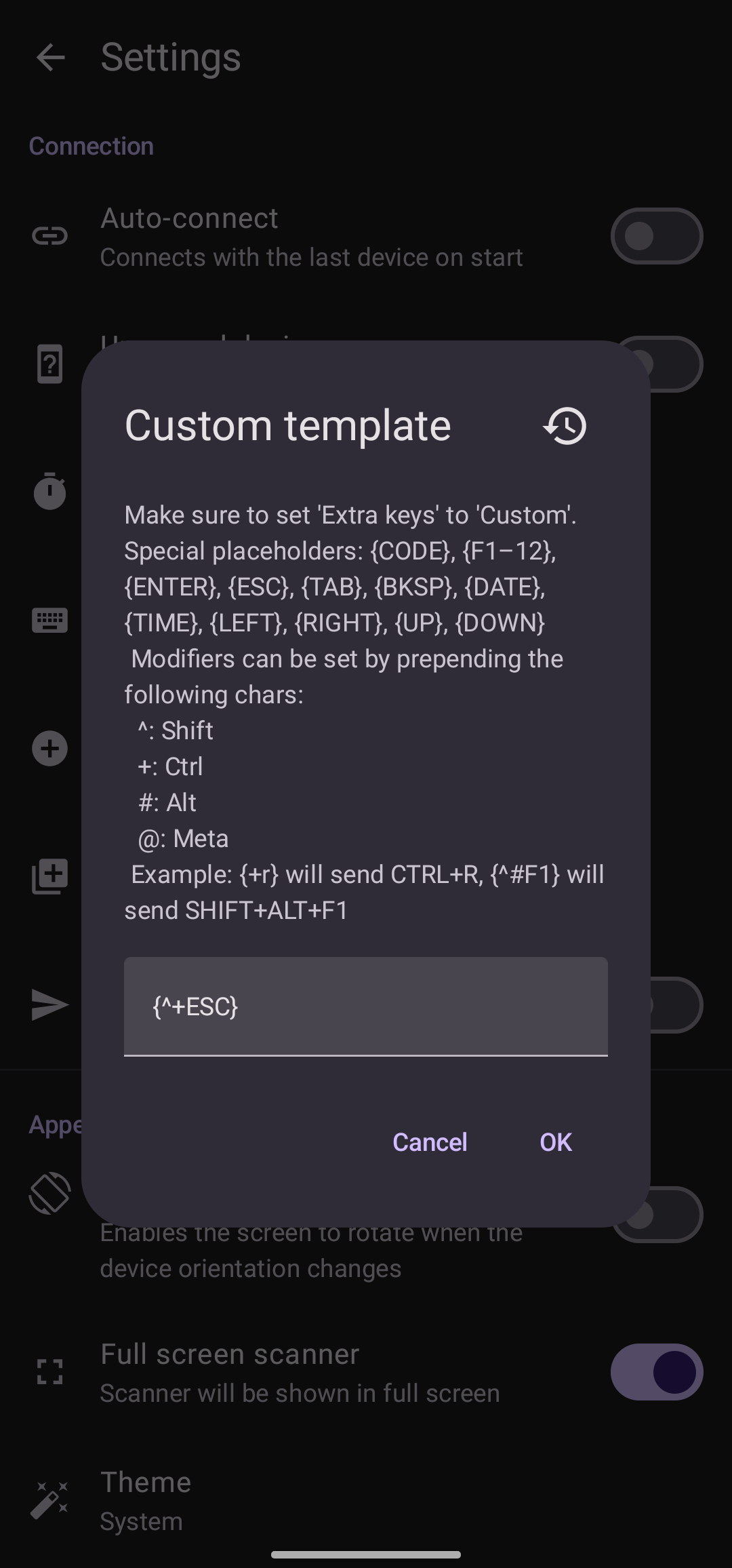 Bluetooth QR & Barcode to PC screenshot 5