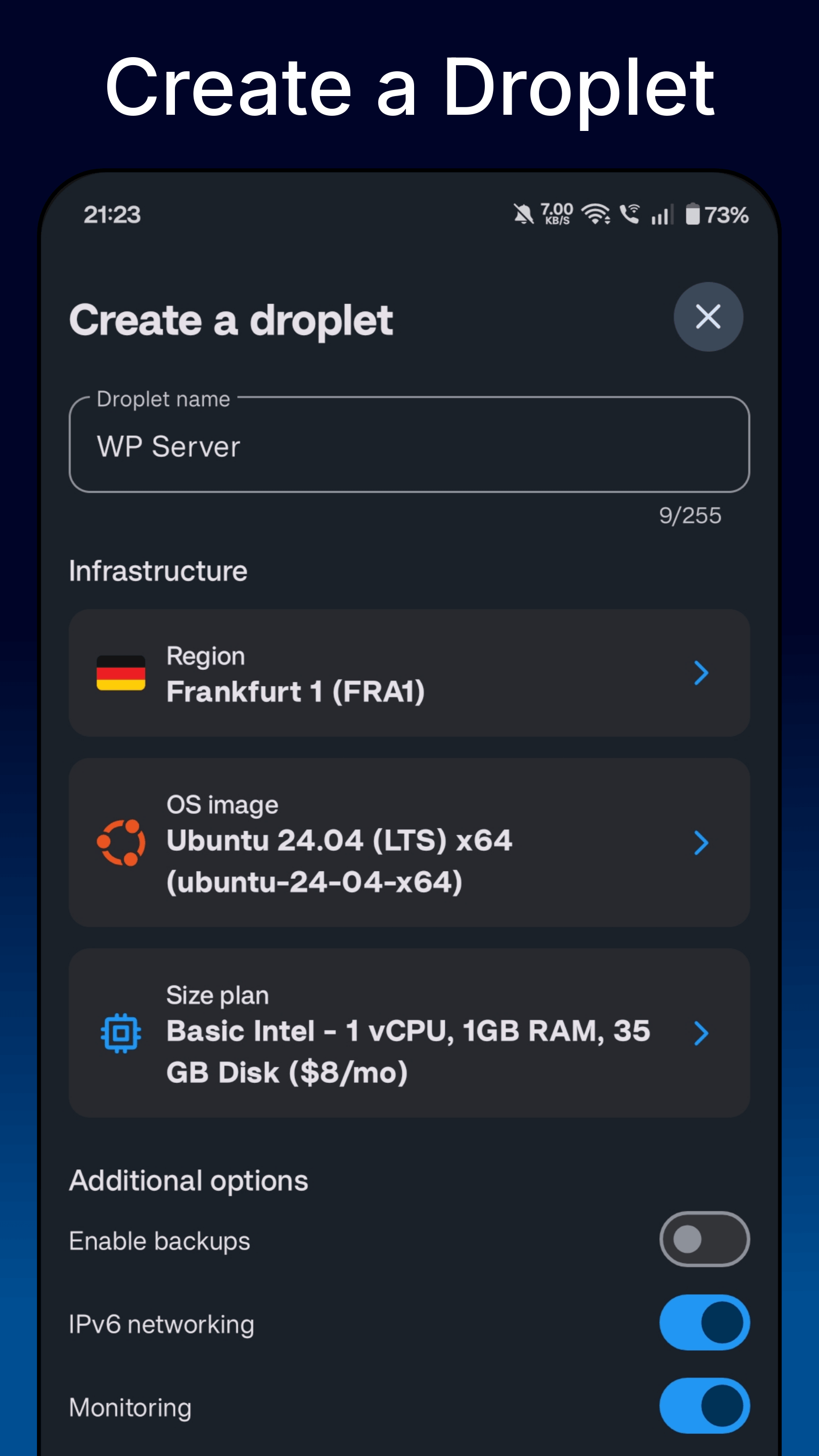 OceanNex for DigitalOcean screenshot 6
