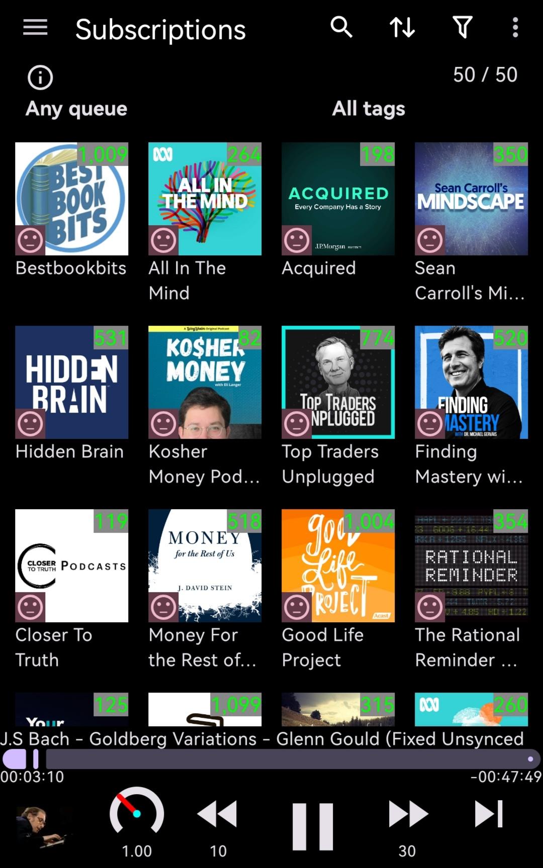Podcini.X - Podcast instrument screenshot 6