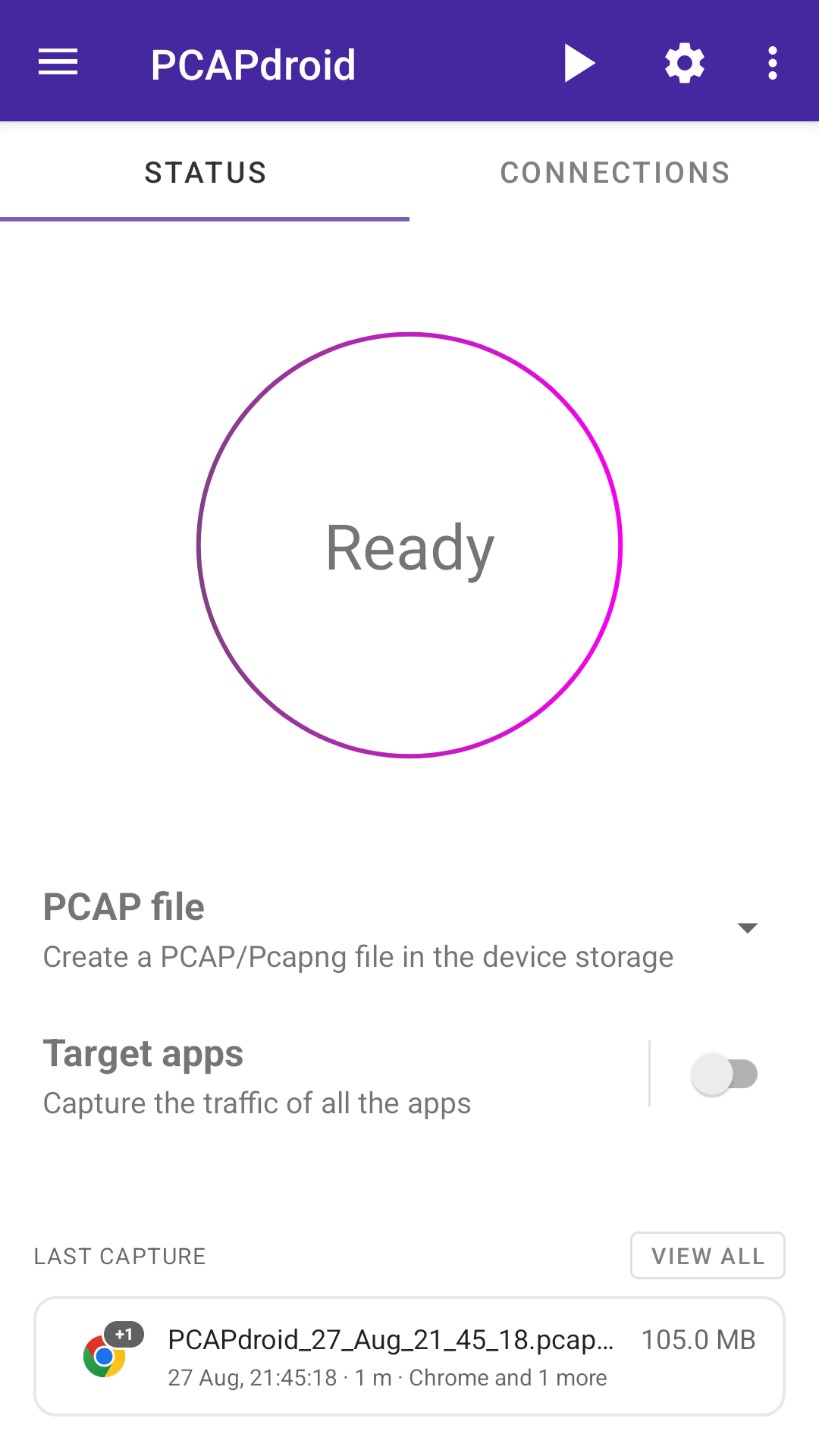 PCAPdroid screenshot 2