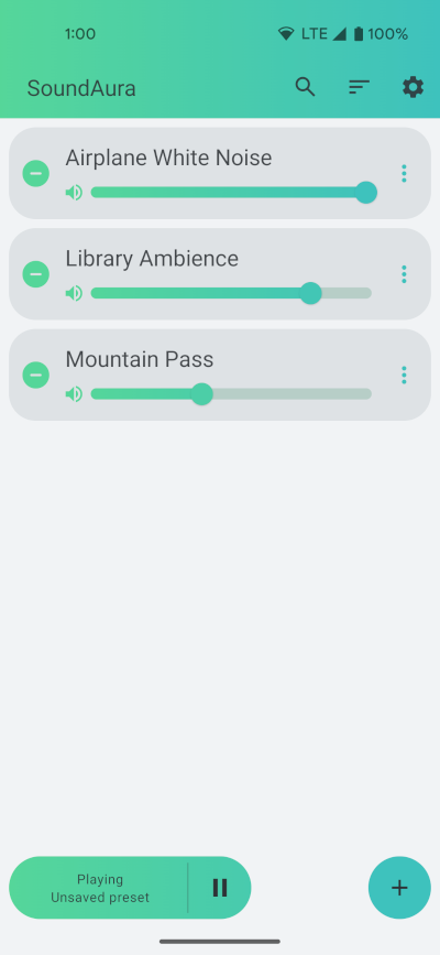 SoundAura screenshot 1