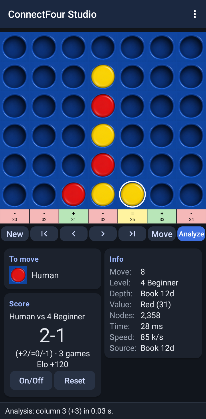 ConnectFour Studio screenshot 1