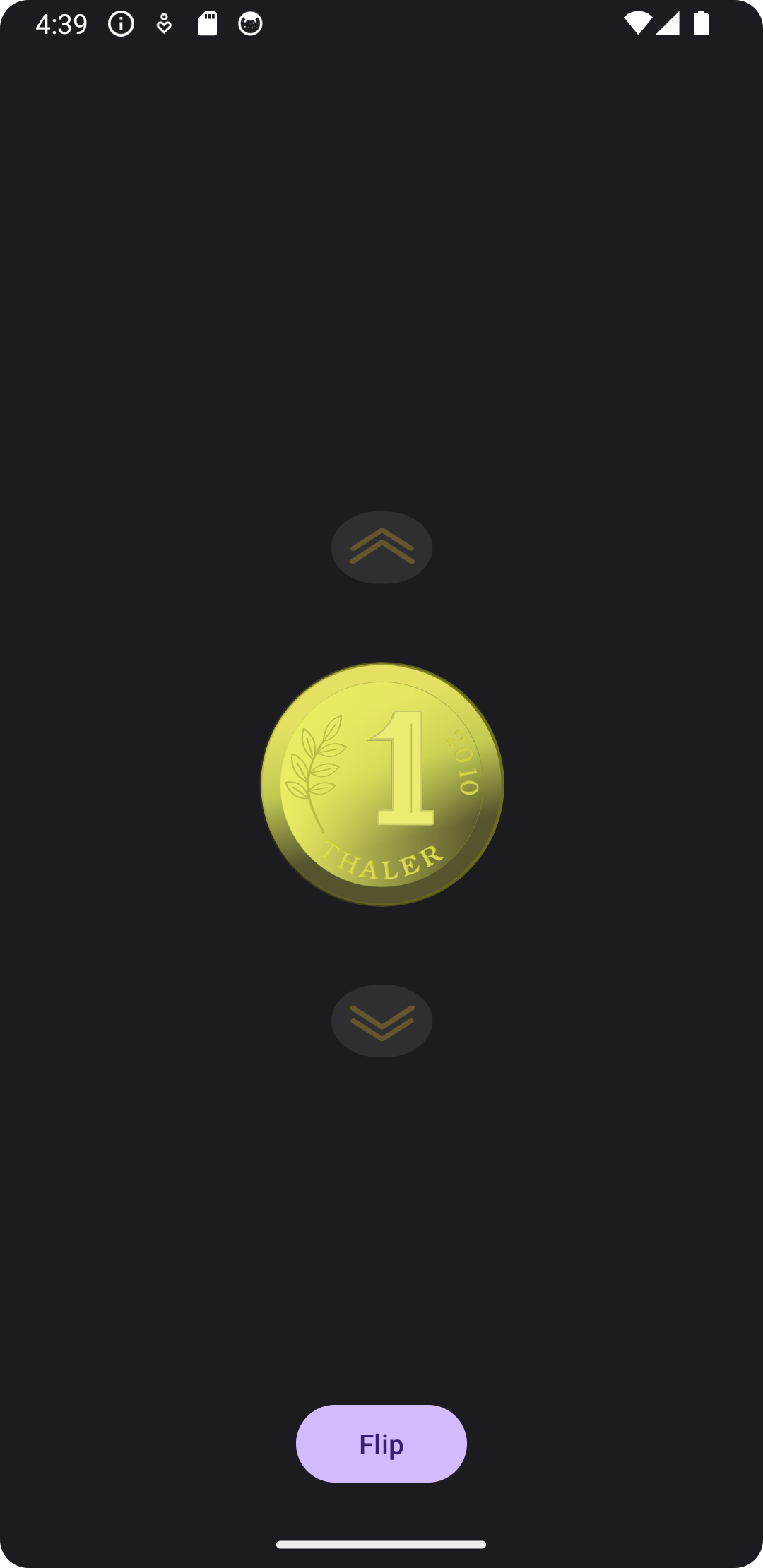 Flip a coin screenshot 1