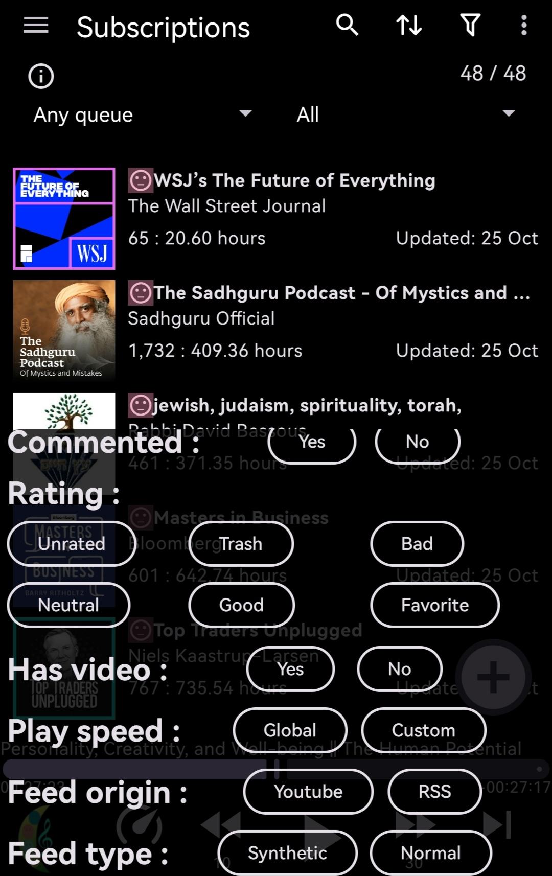 Podcini.X - Podcast instrument screenshot 8