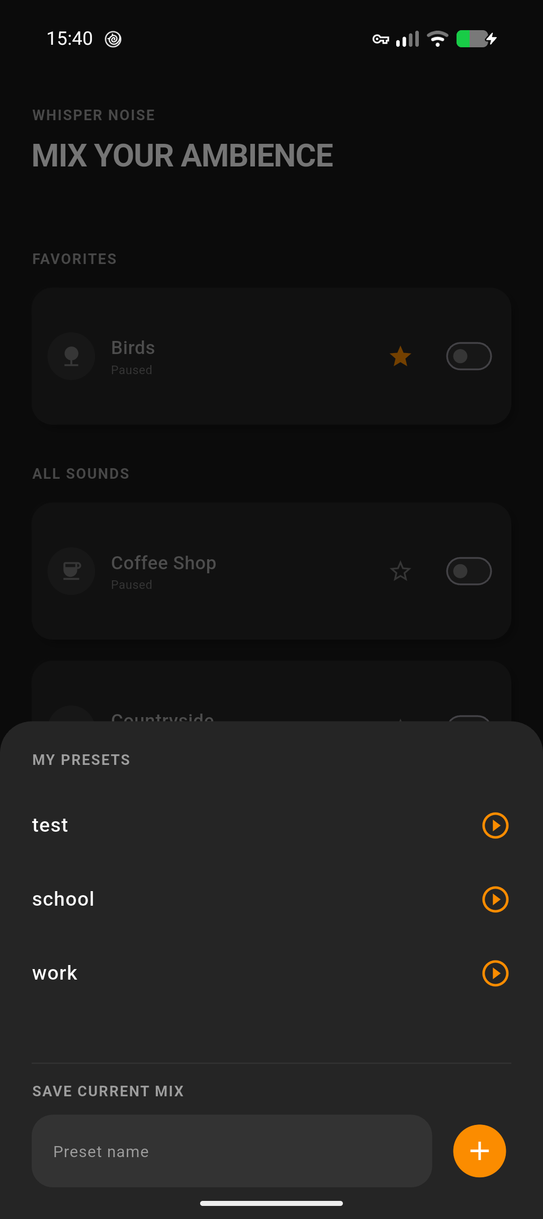 Whisper Noise screenshot 4