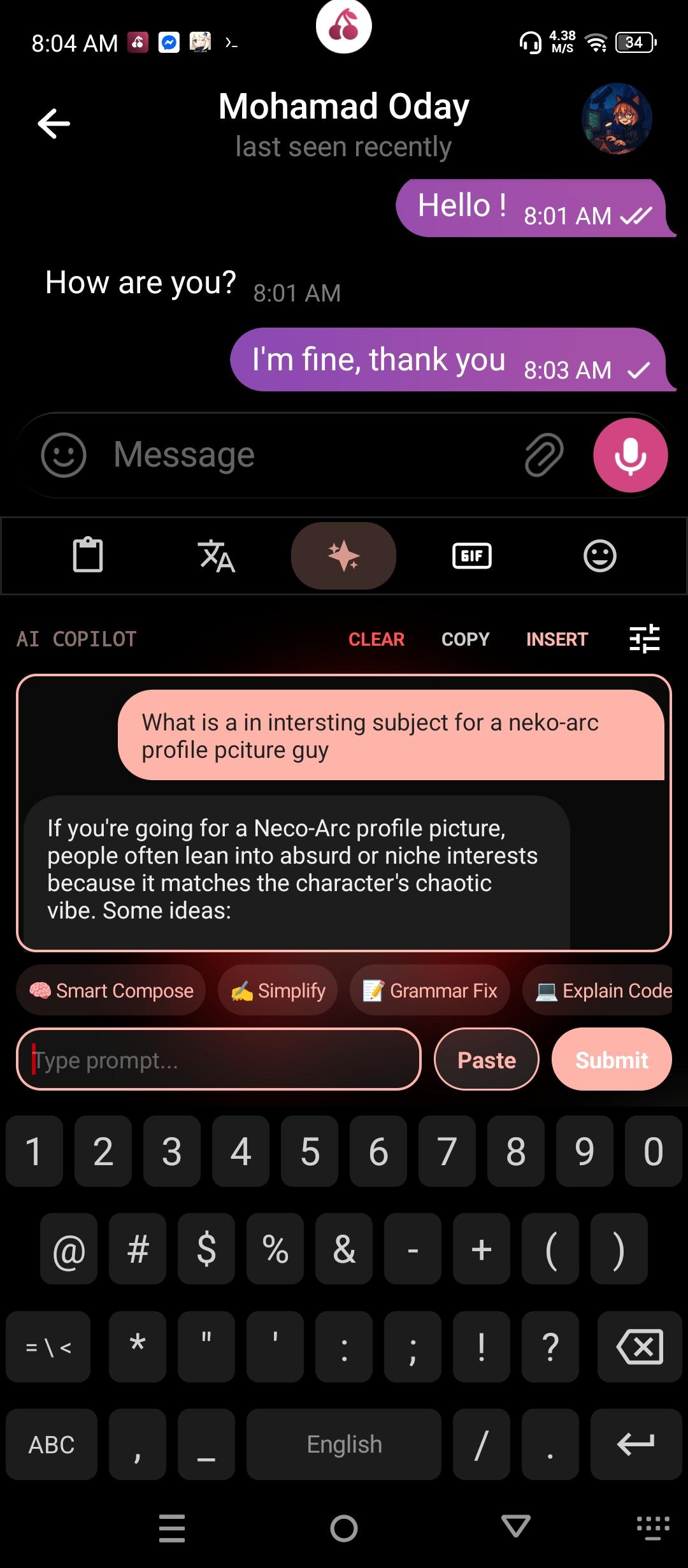 Iris Keyboard screenshot 10