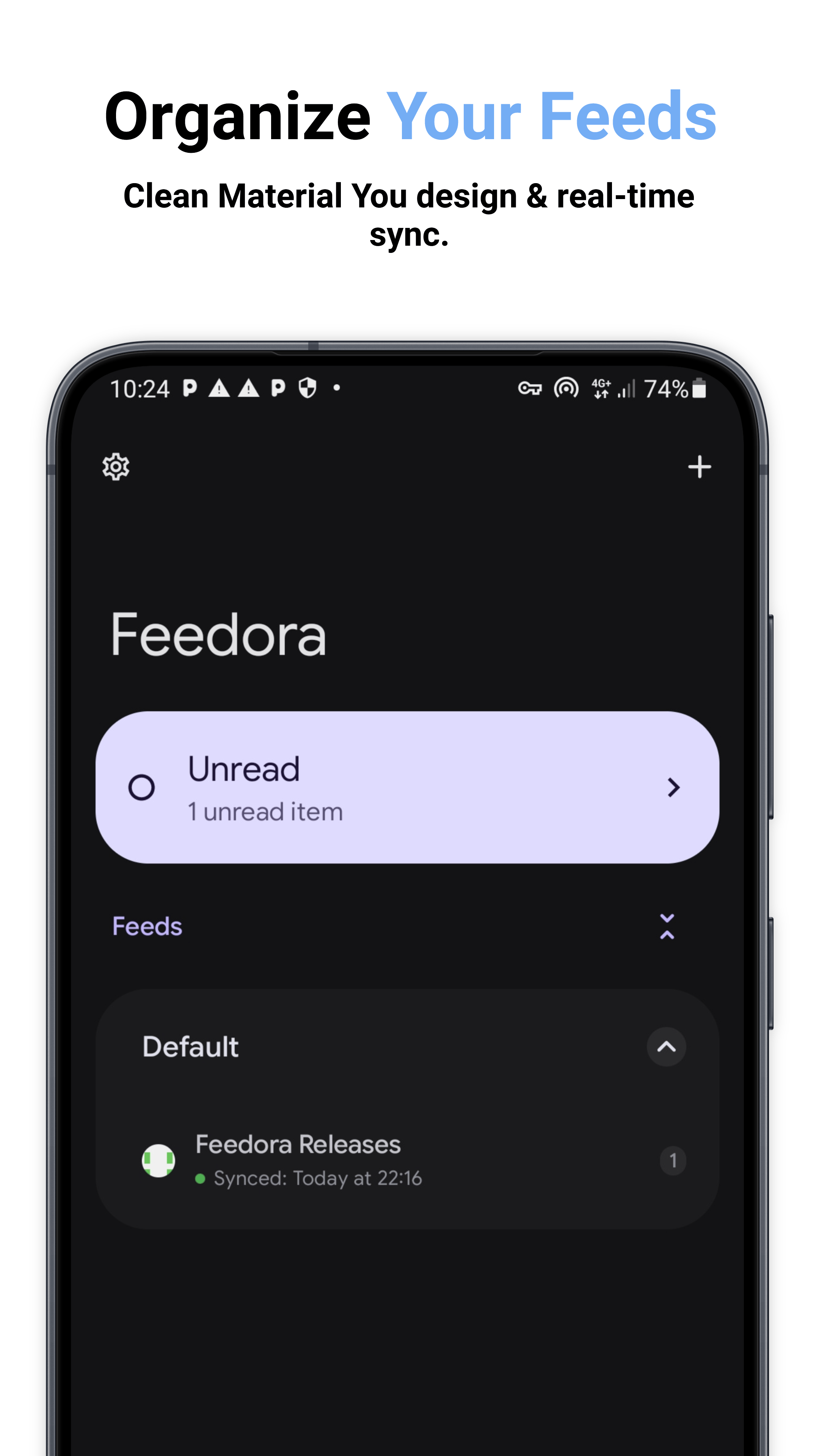 Feedora screenshot 2