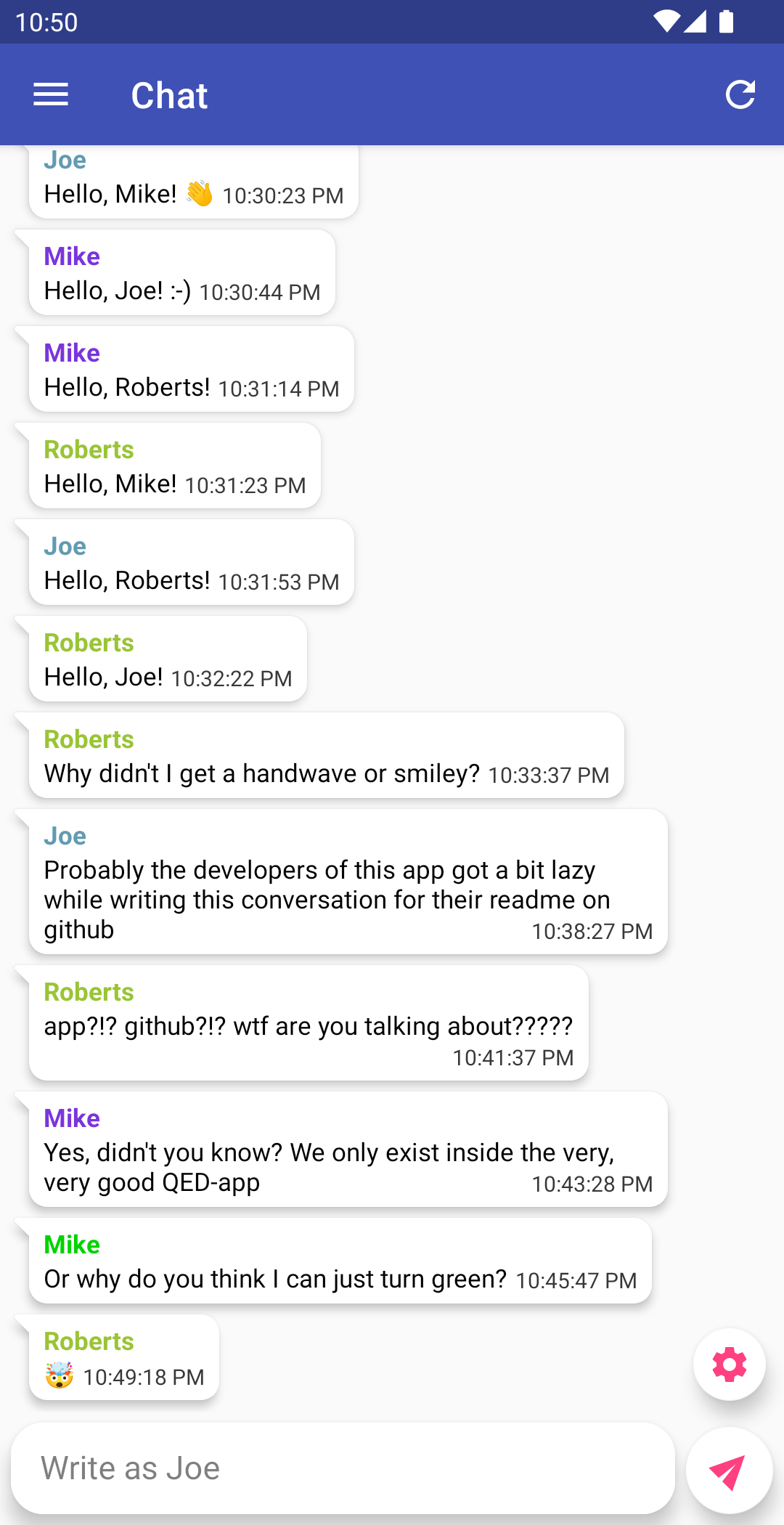 QED screenshot 2