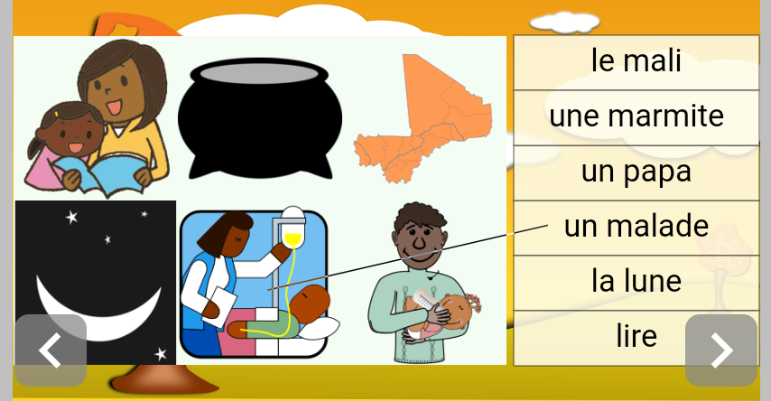 Learn reading (in french) screenshot 1