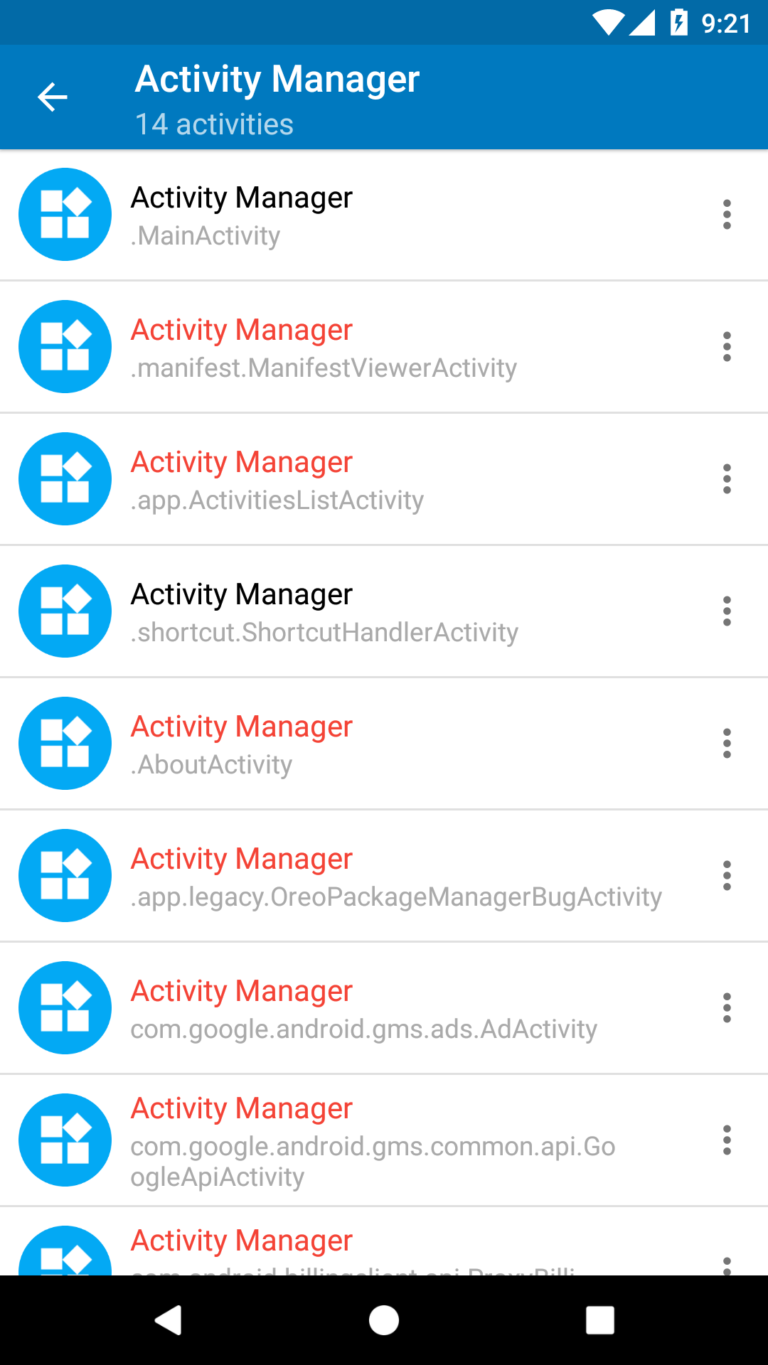 Activity Manager screenshot 9