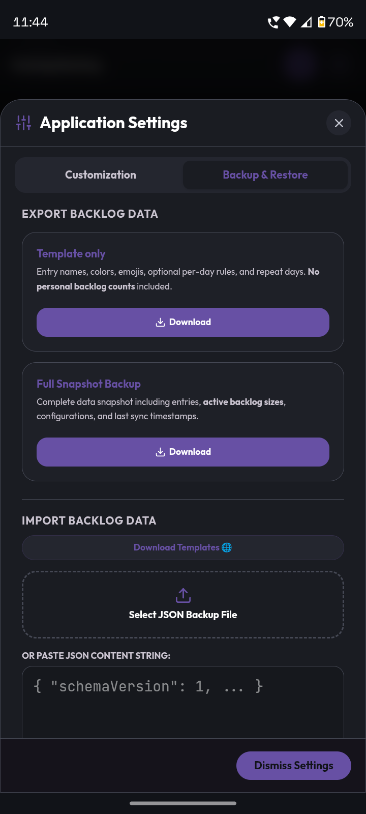 Backlog Tracker screenshot 5