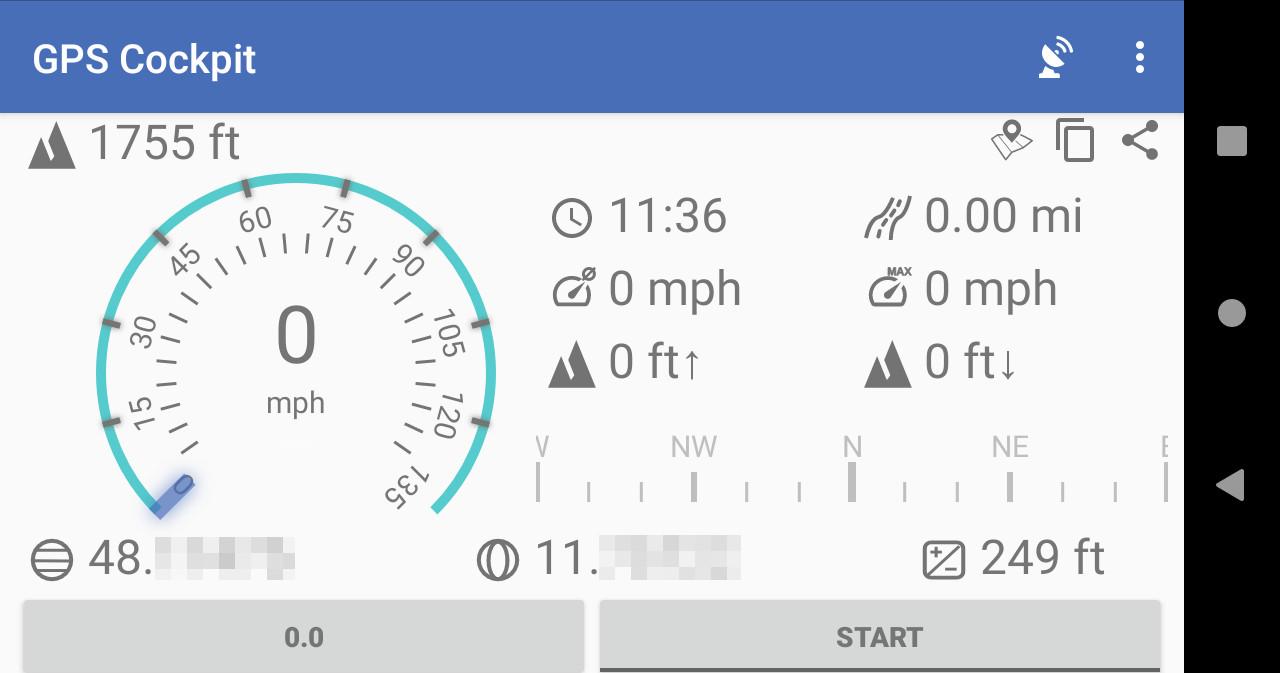 GPS Cockpit screenshot 2