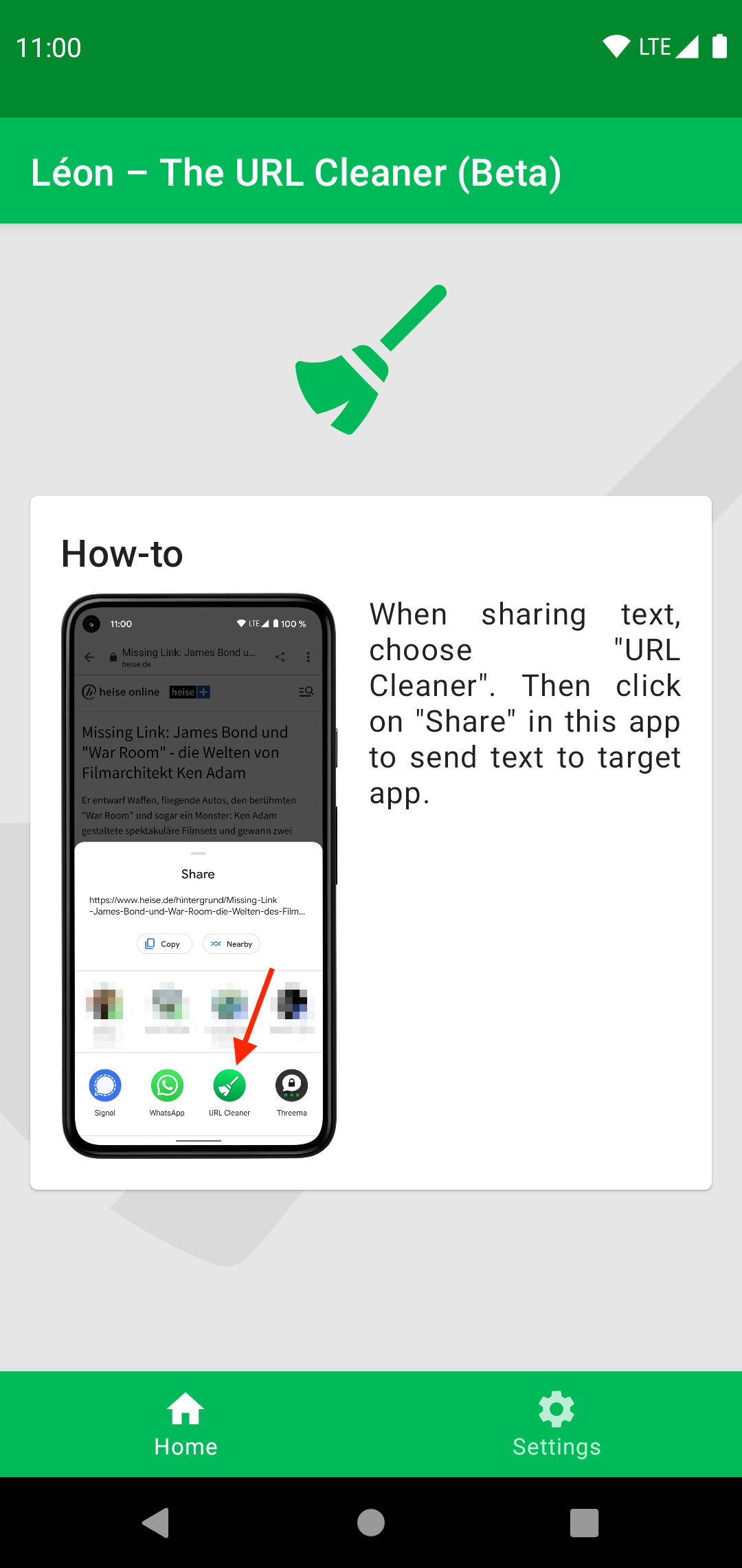 Léon – The URL Cleaner screenshot 7
