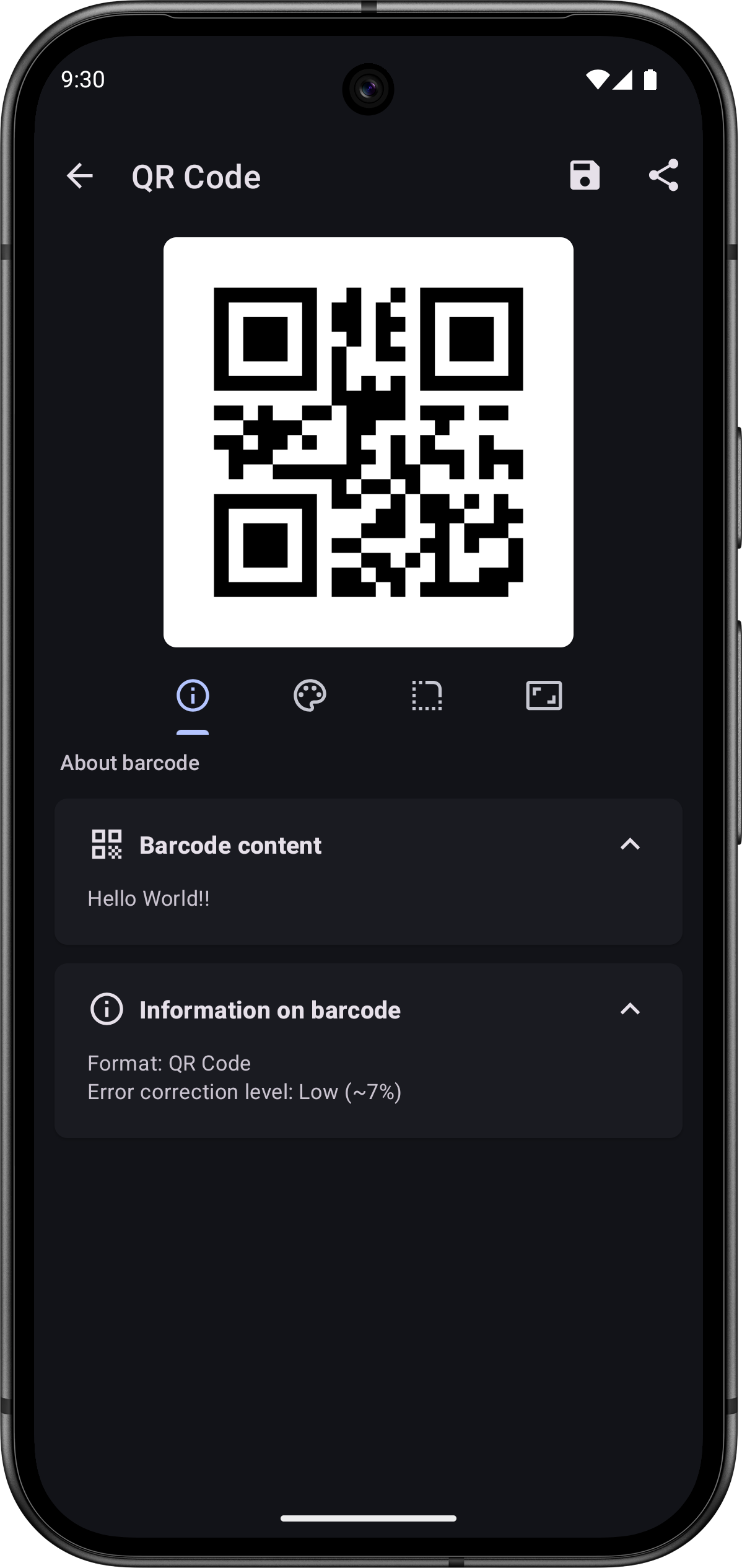 Barcode Scanner screenshot 9