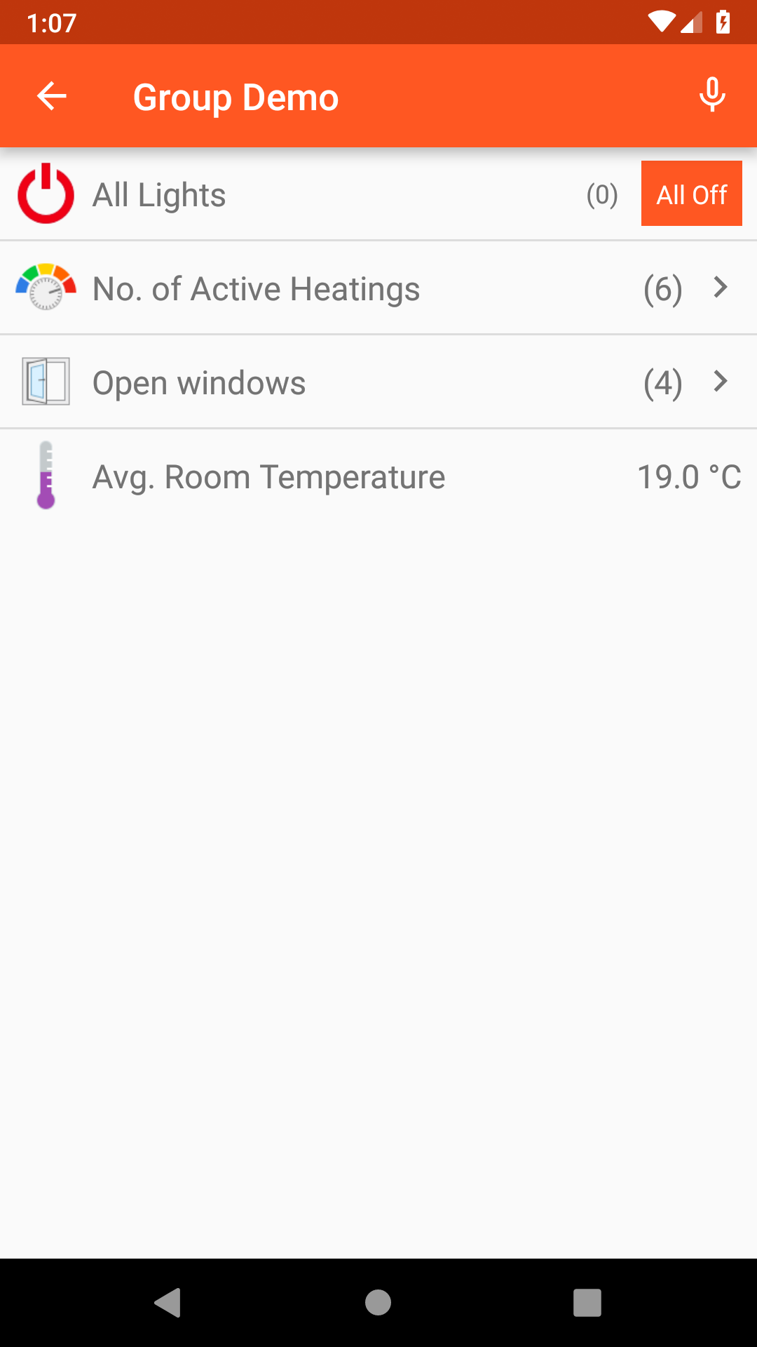 openHAB Beta screenshot 7