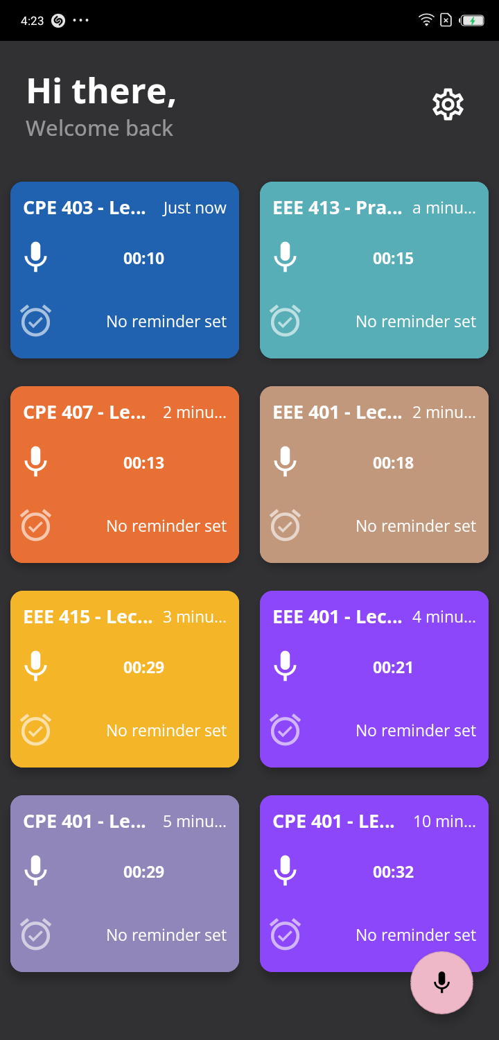 Audio Notes screenshot 7