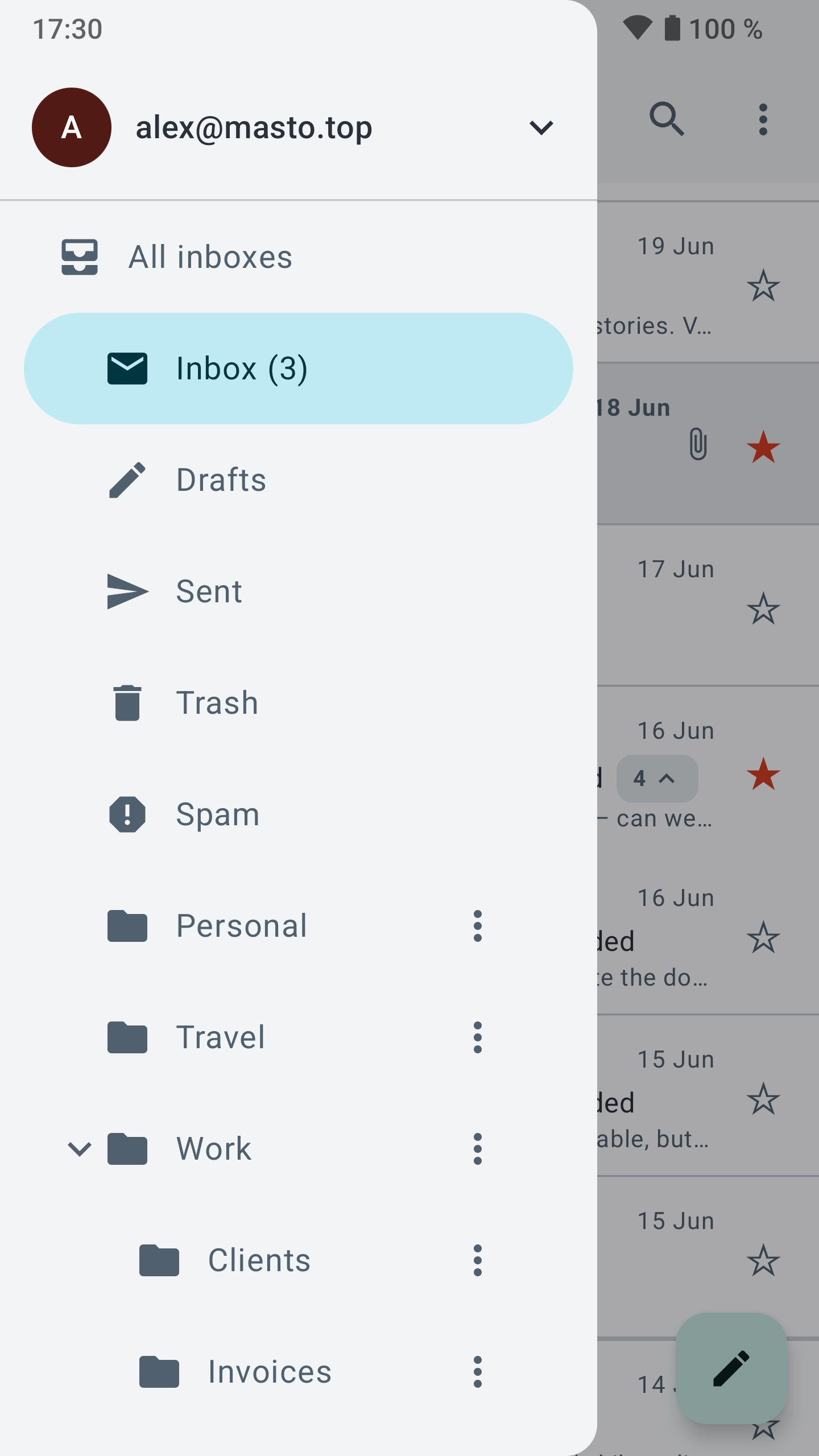 Sterna Mail screenshot 5