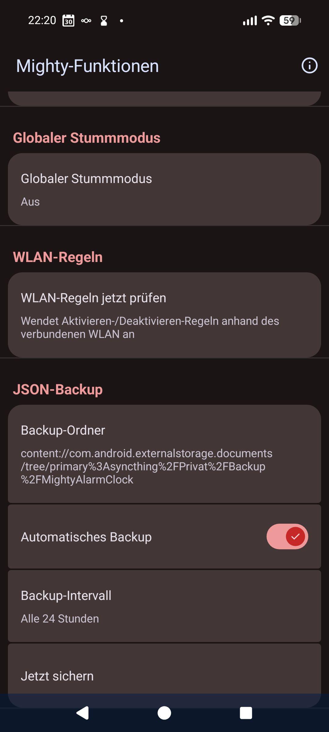 AlarmClock Deluxe (Wecker, Uhr, Timer, Stoppuhr) screenshot 10