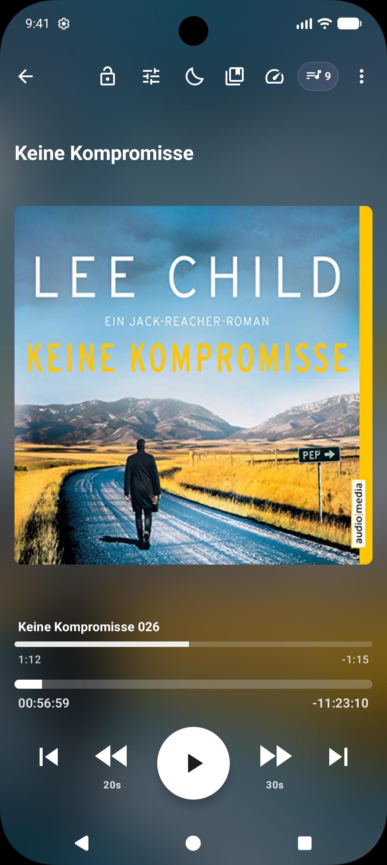 Clio Audiobook Player screenshot 3