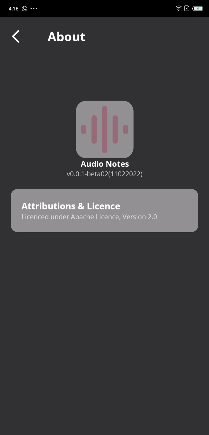 Audio Notes screenshot 4