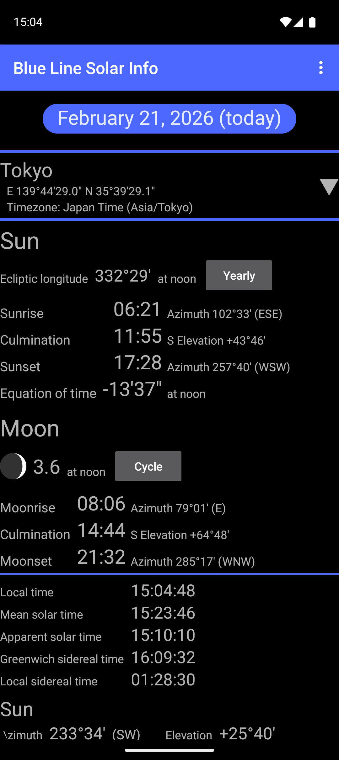 Blue Line Solar Info screenshot 1