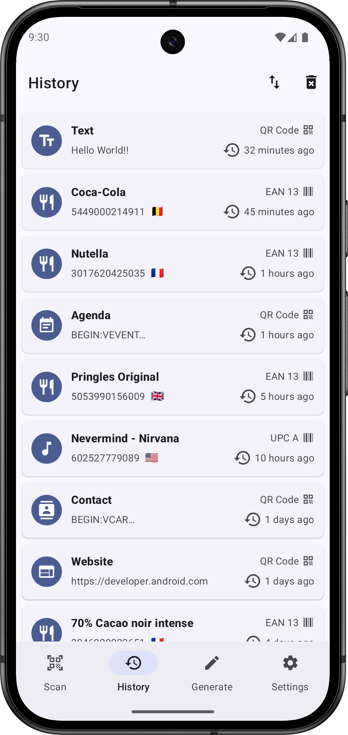 Barcode Scanner screenshot 5
