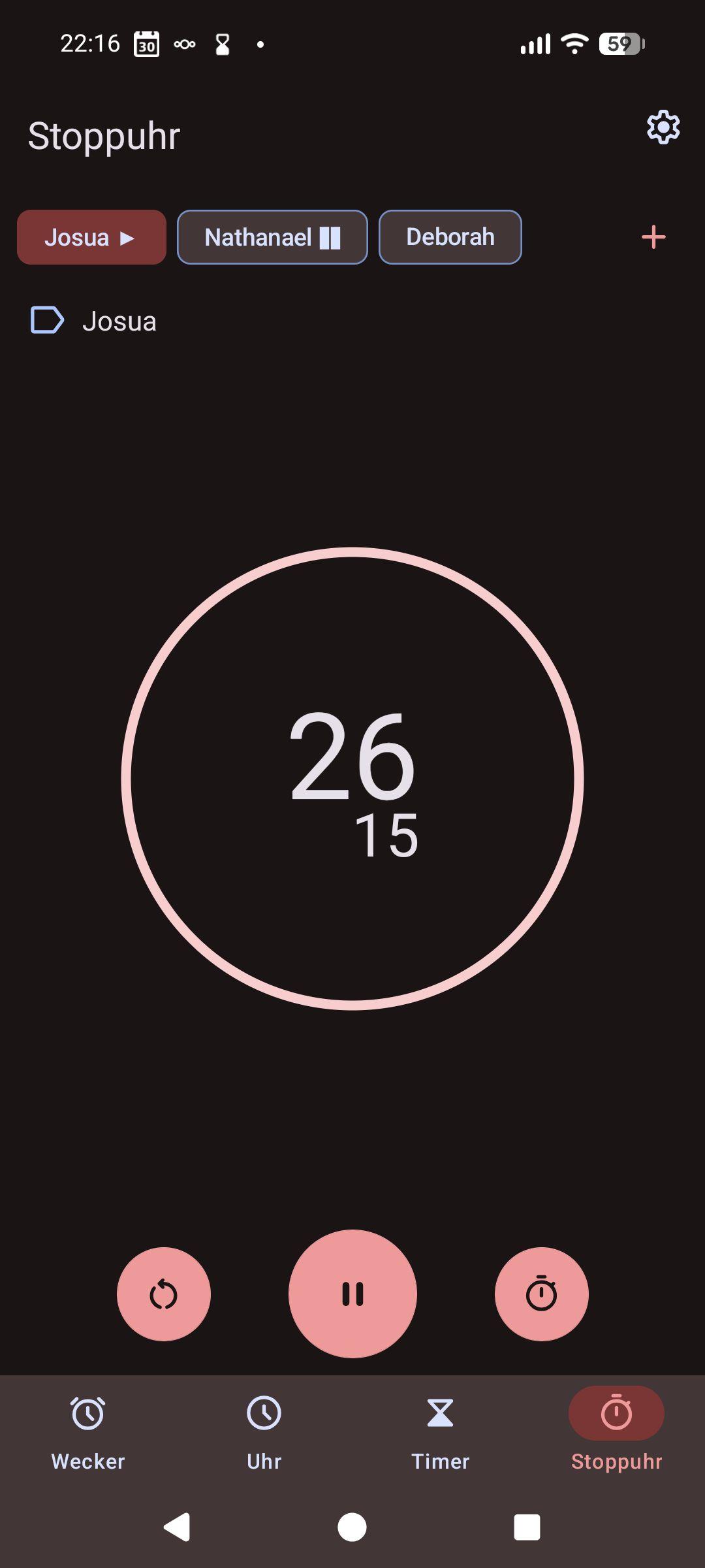 AlarmClock Deluxe (Wecker, Uhr, Timer, Stoppuhr) screenshot 6
