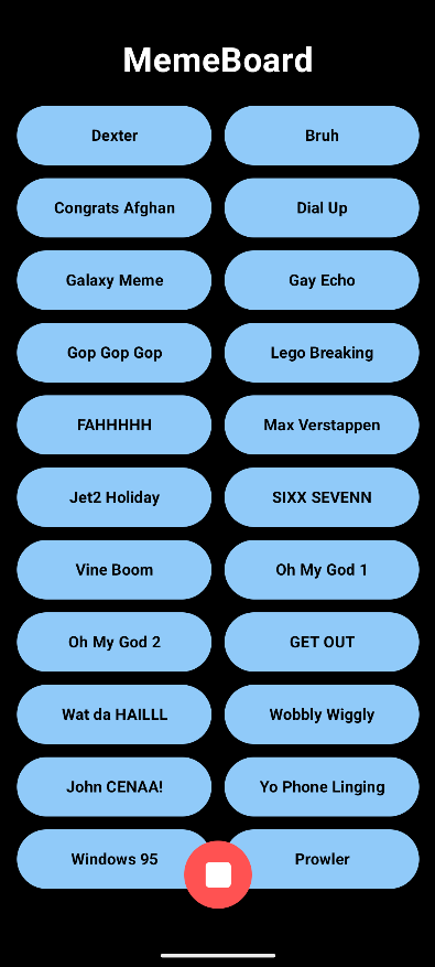 MemeBoard screenshot 2