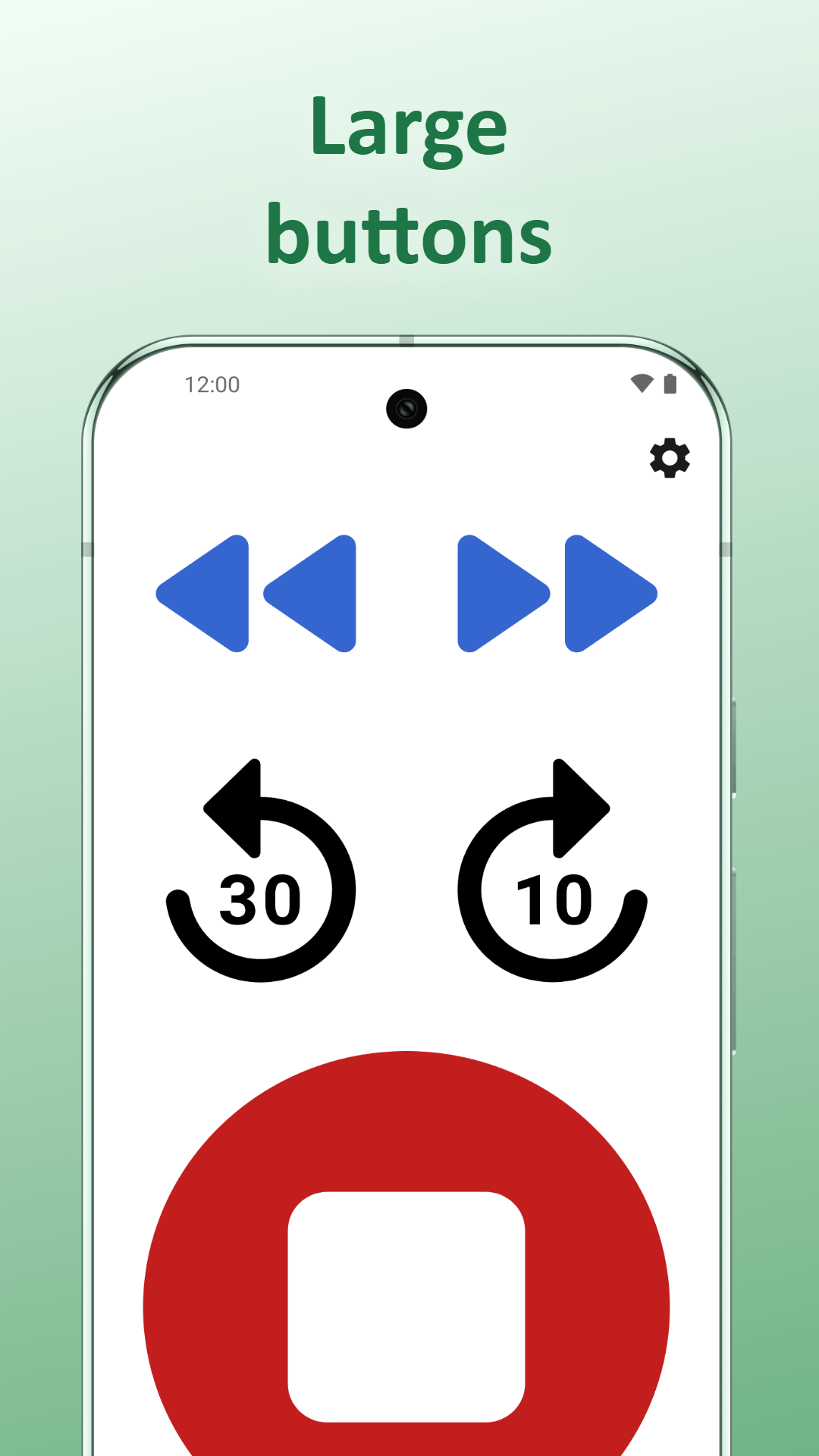 Homer Audio Player for Seniors screenshot 3