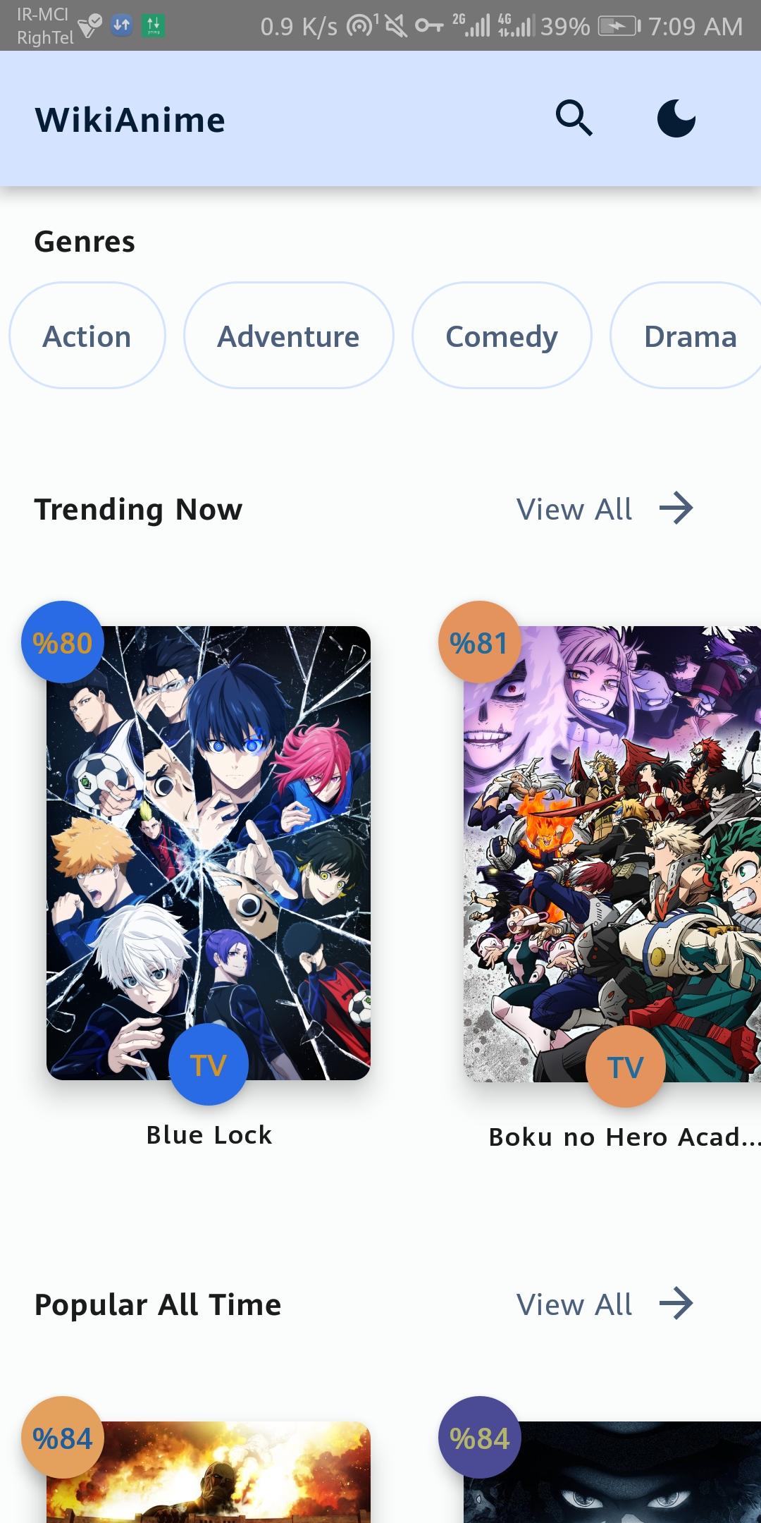 WikiAnime screenshot 1