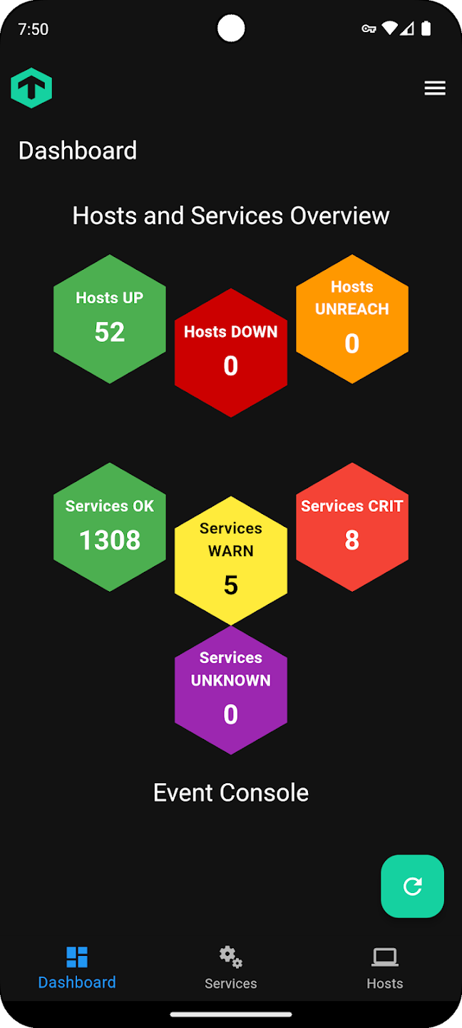 Unofficial CheckMK Monitoring screenshot 1