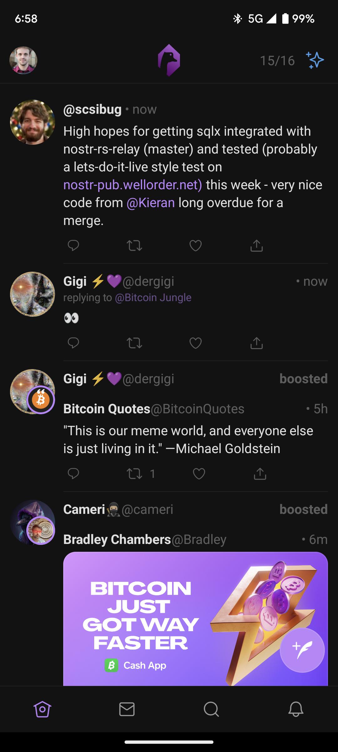 Amethyst screenshot 1