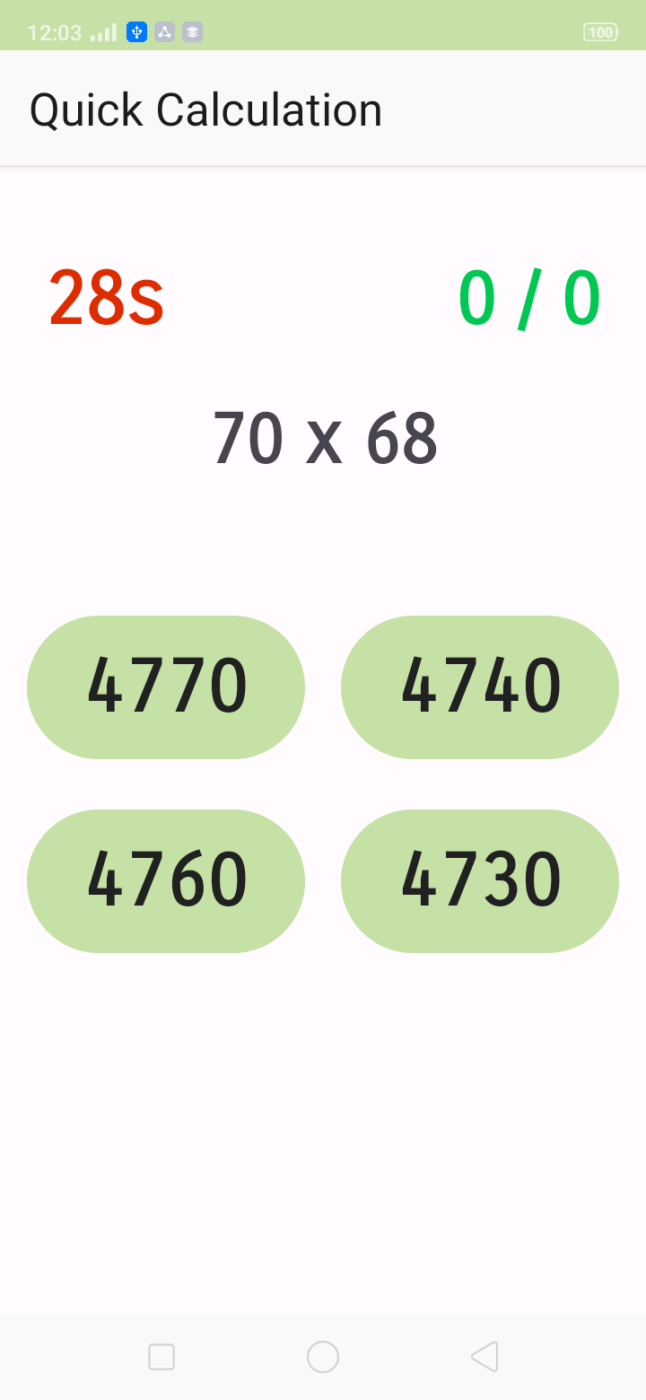 Quick Calculation screenshot 3