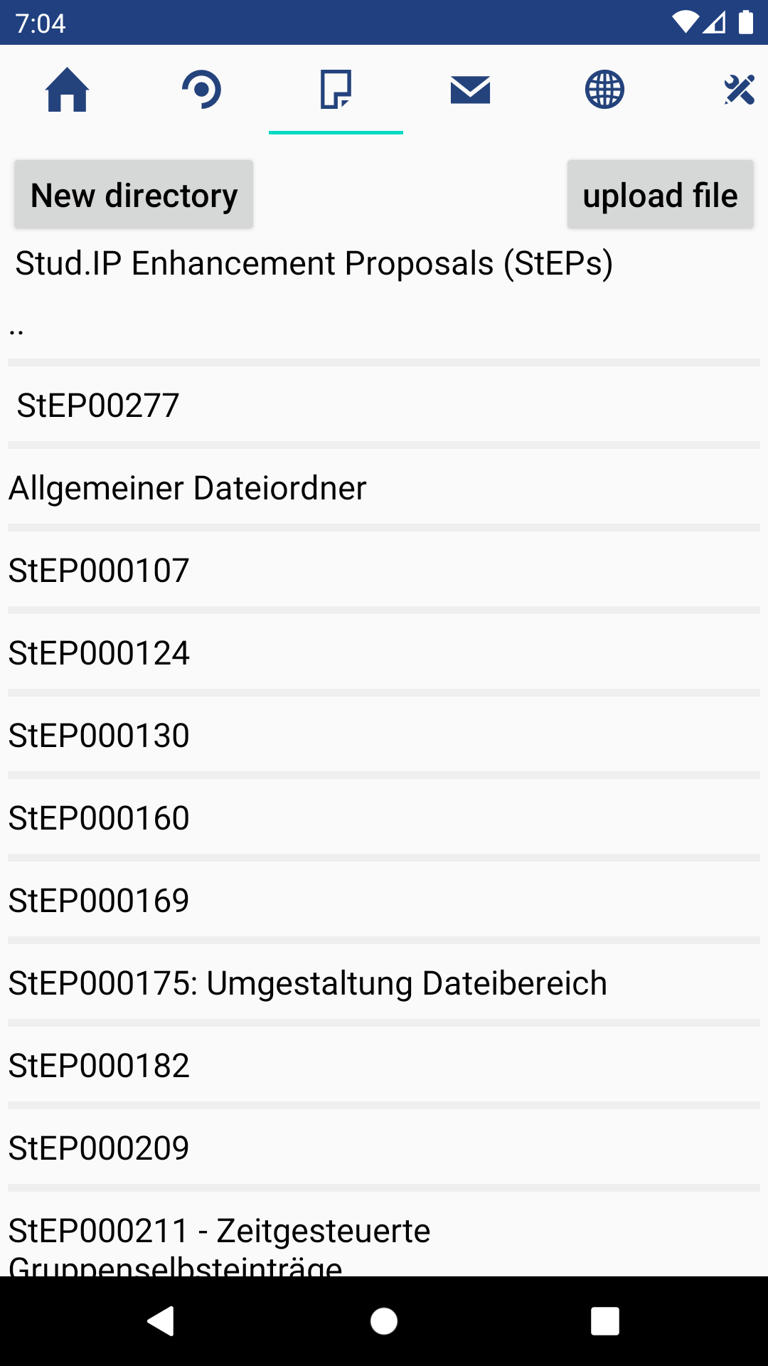 unofficial Stud.IP-app screenshot 8