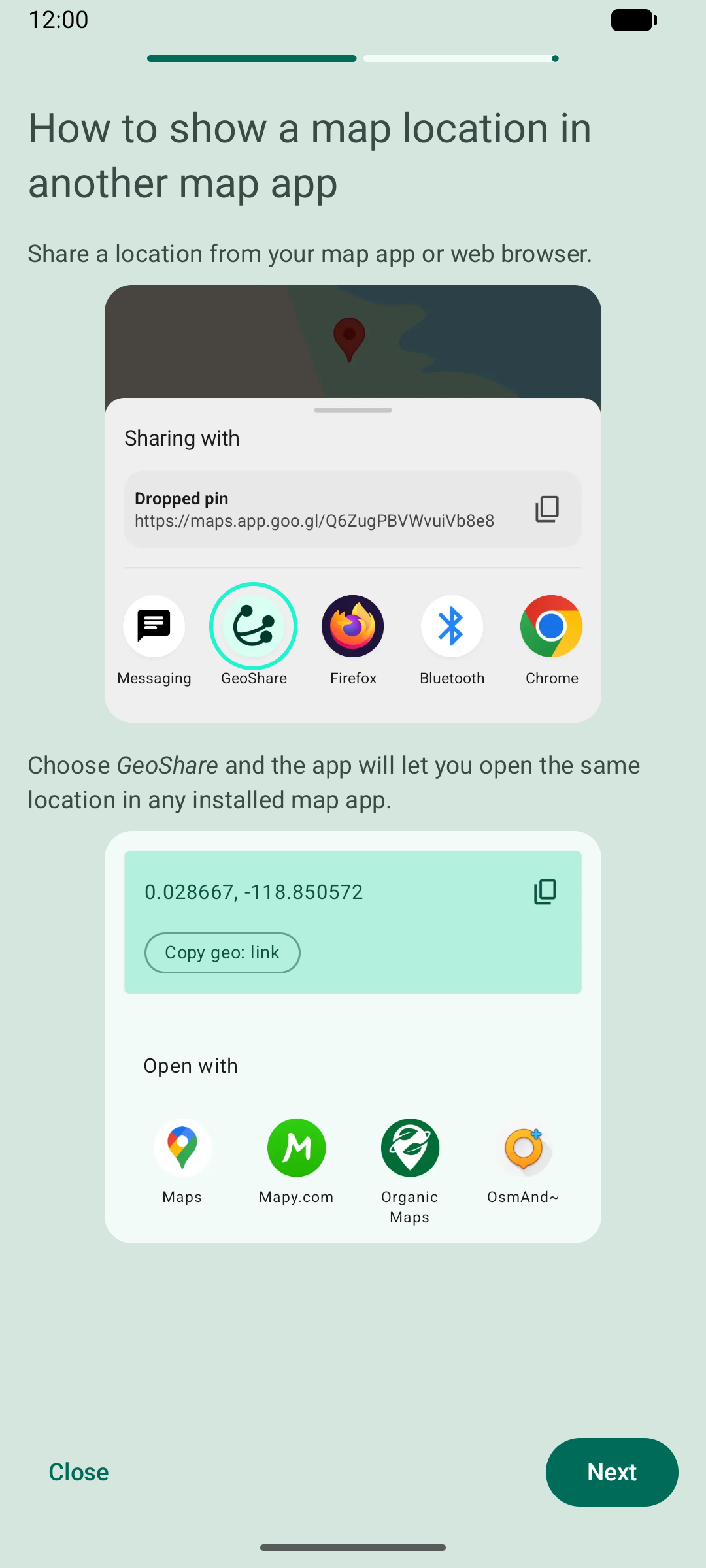 GeoShare: Jump Between Maps screenshot 5
