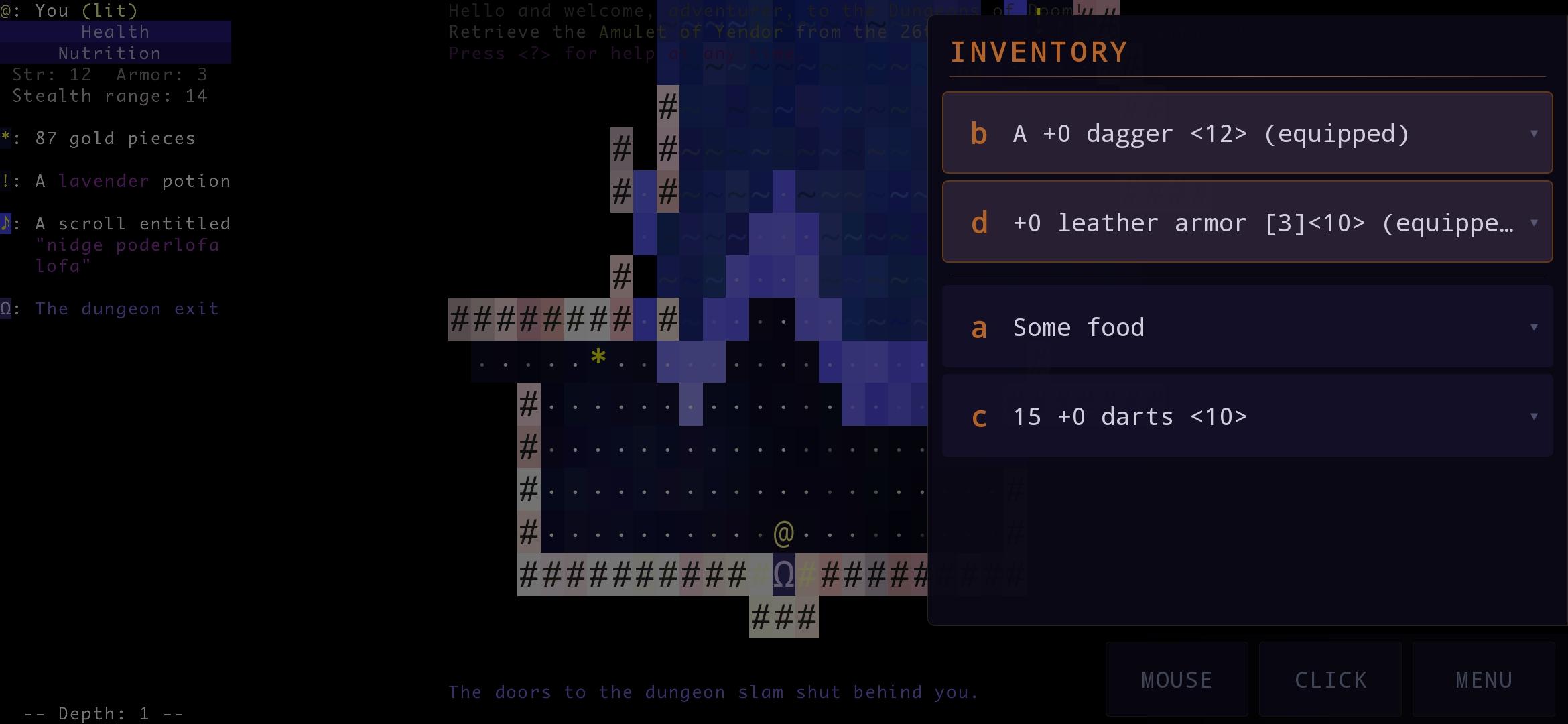 Brogue CE Android screenshot 3