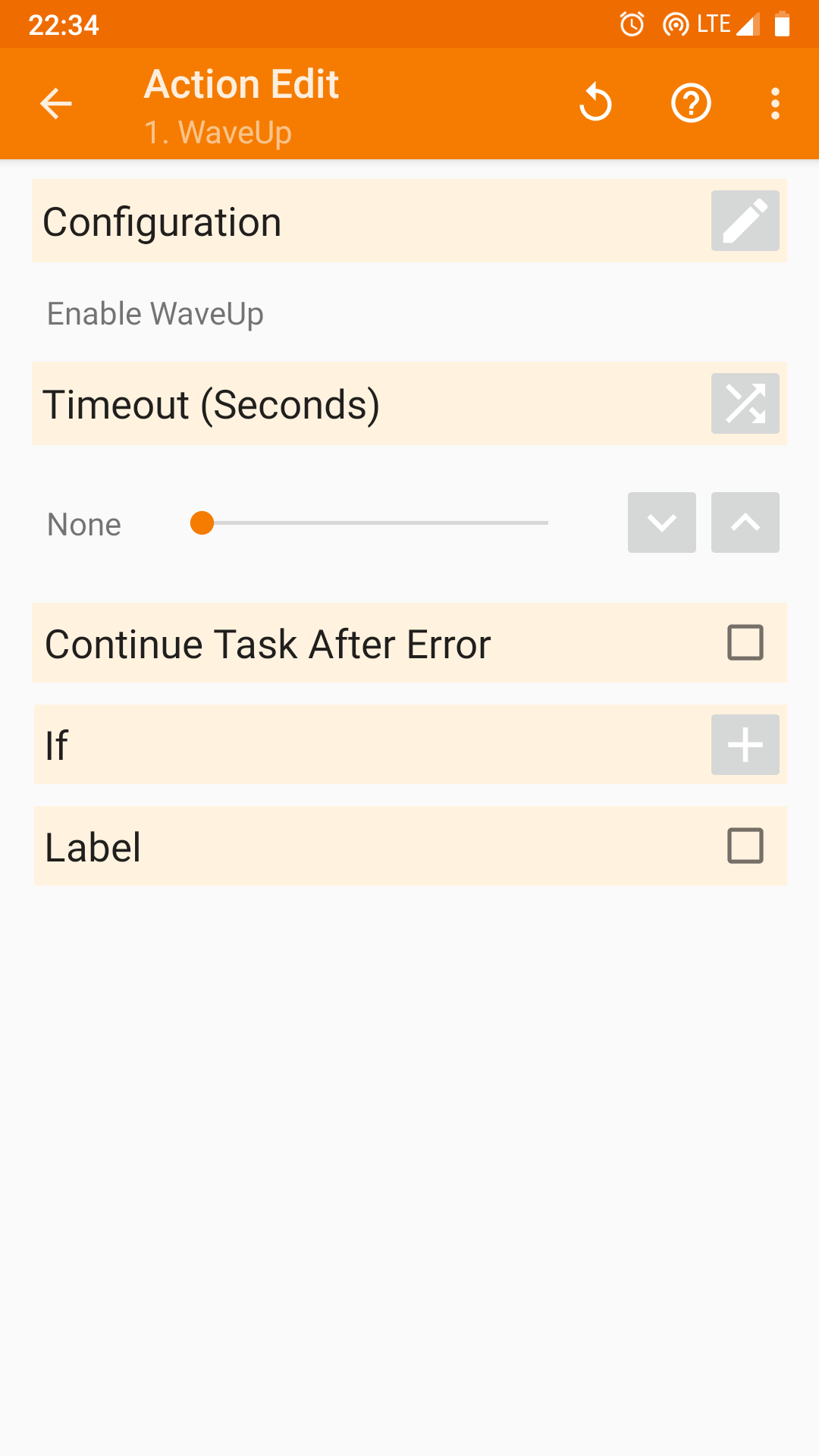 WaveUp Tasker Plugin screenshot 2