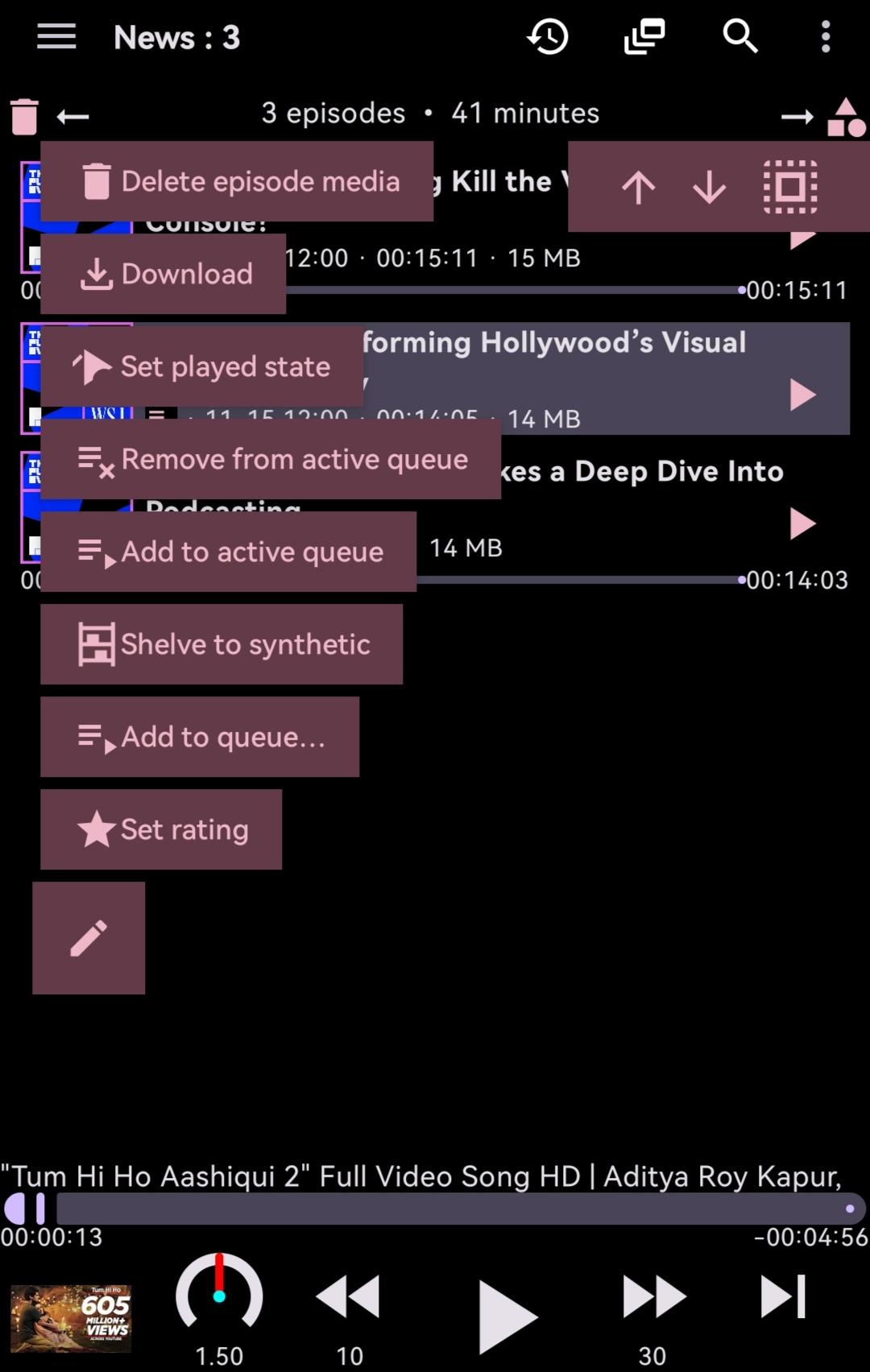 Podcini.X - Podcast instrument screenshot 17