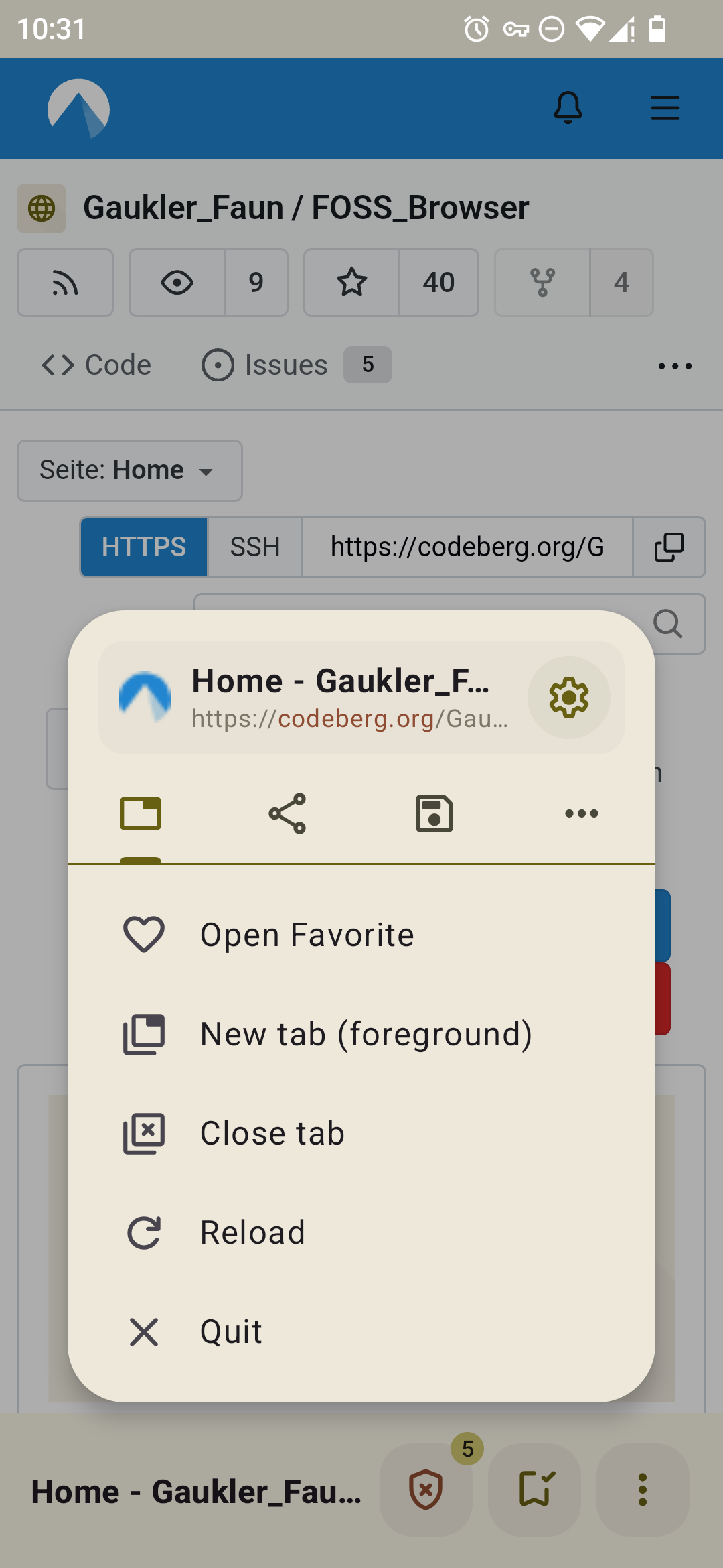 FOSS Browser screenshot 5