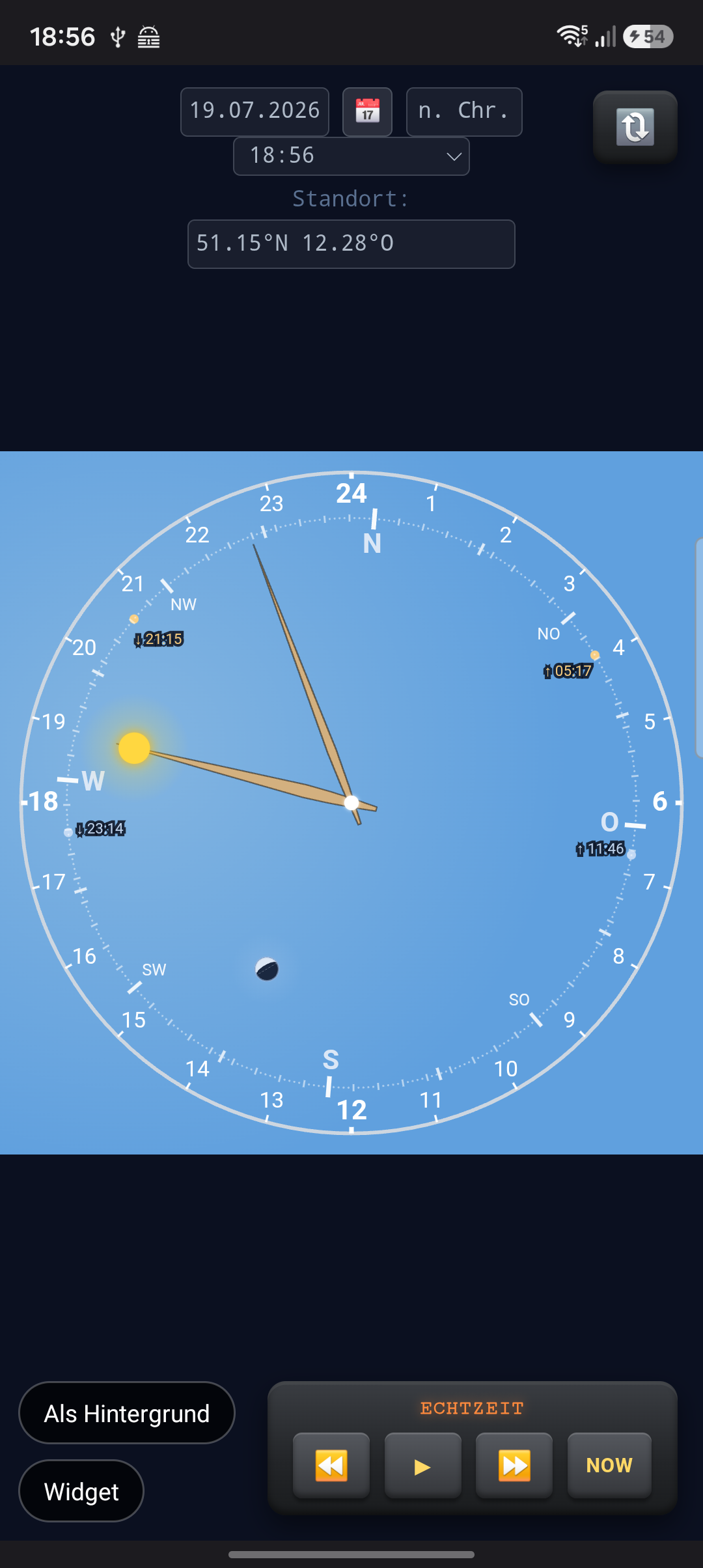 AstroClock screenshot 1