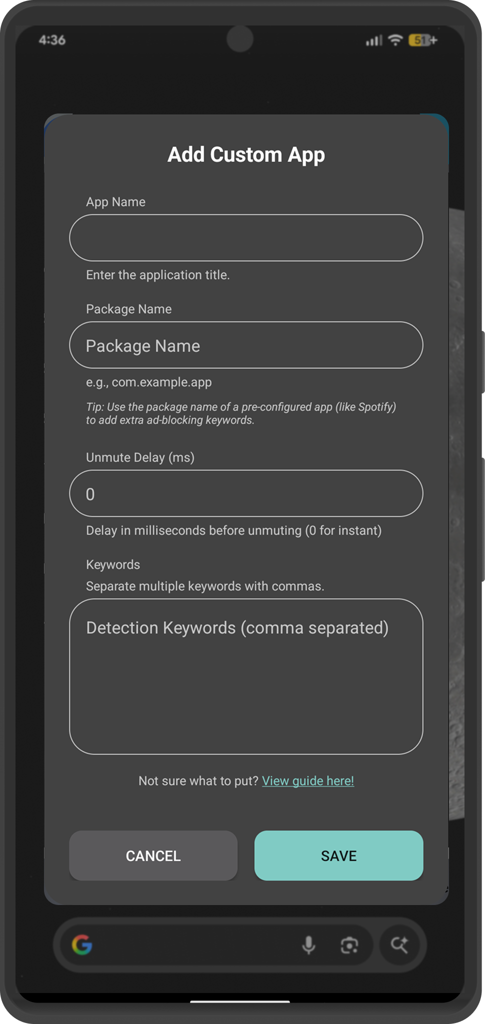 Ad-silence screenshot 3