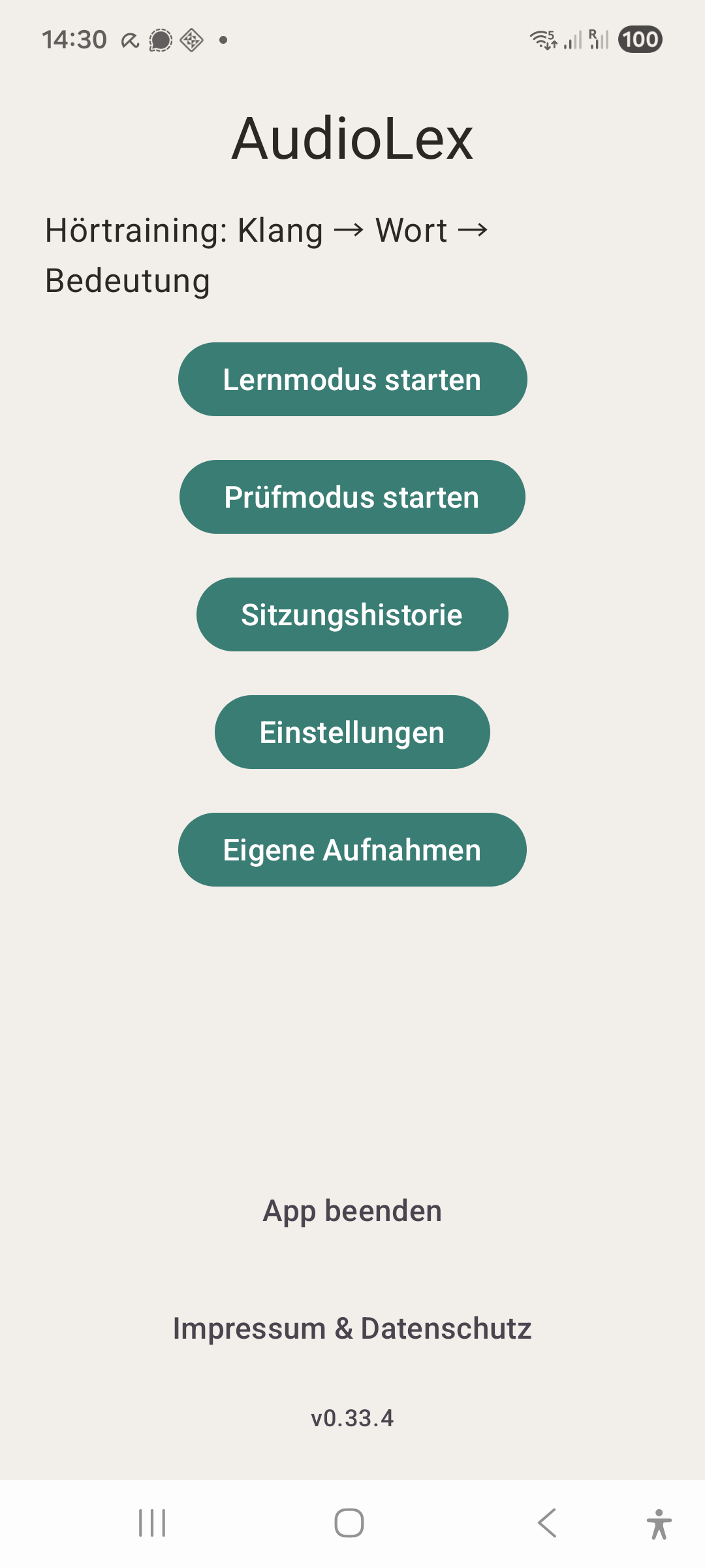 AudioLex screenshot 1