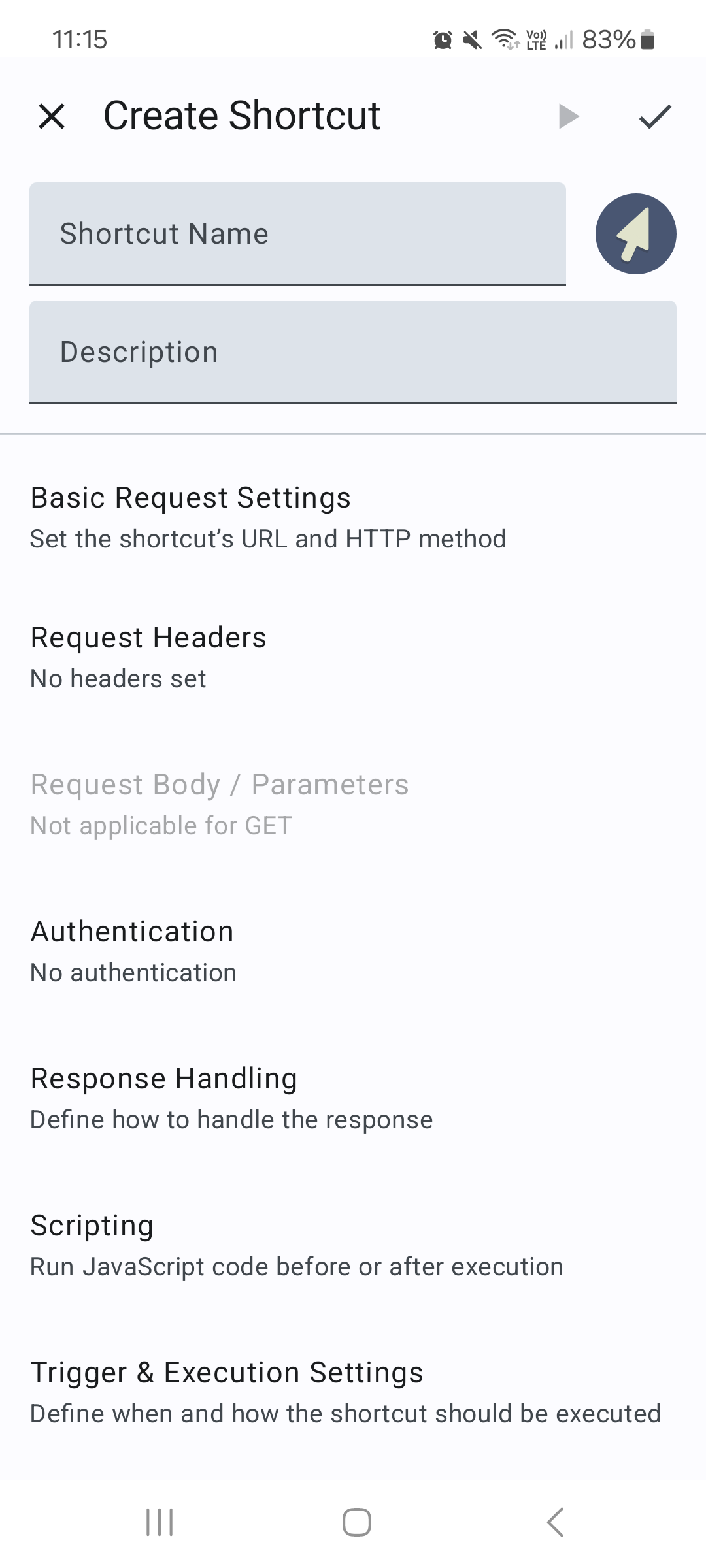 HTTP Request Shortcuts screenshot 3
