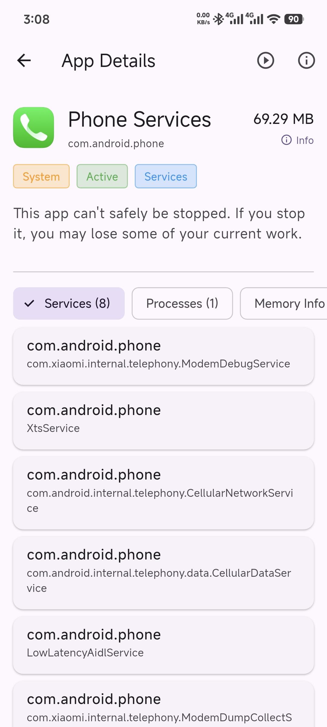 Running Services Monitor screenshot 12