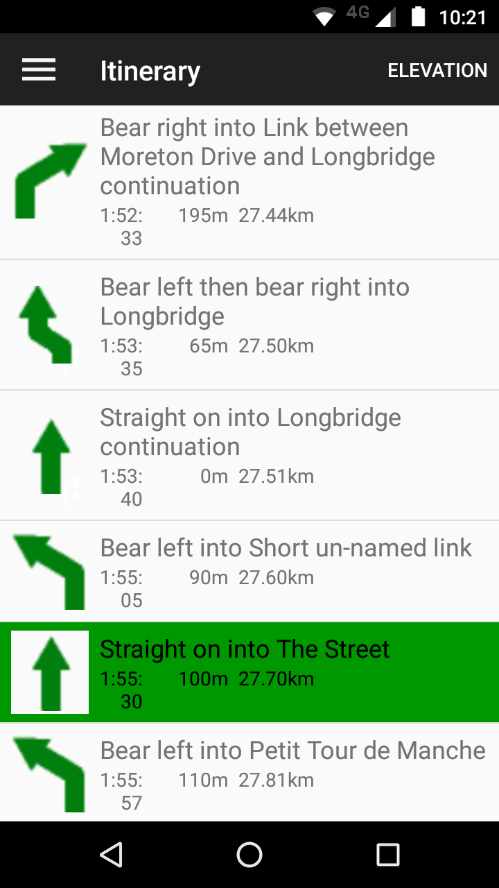 CycleStreets screenshot 3