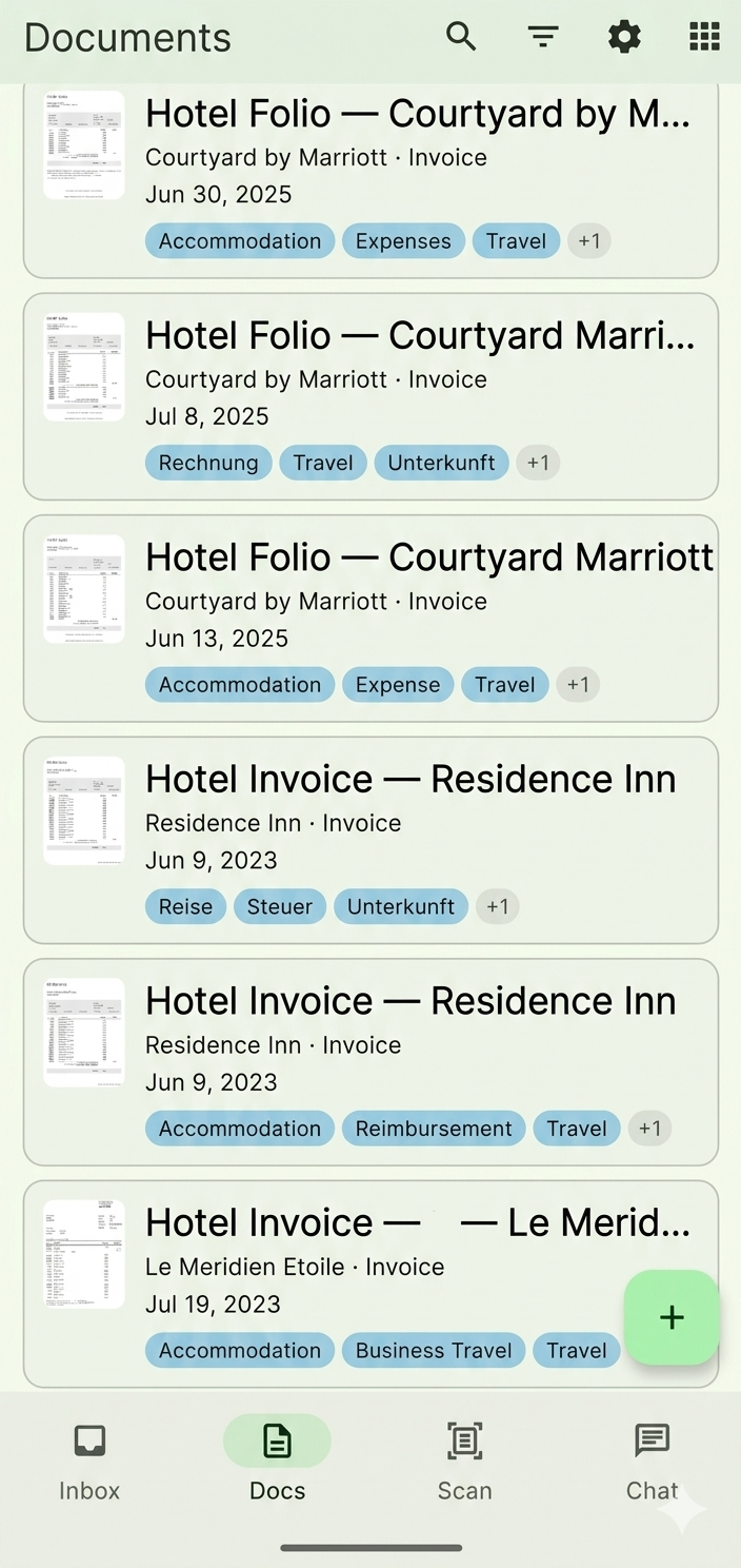 Paperless Go screenshot 1