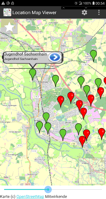 Show Articles in Map screenshot 2