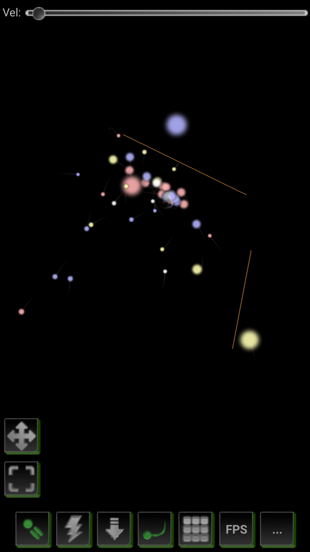 Particle Physics Simulator screenshot 1